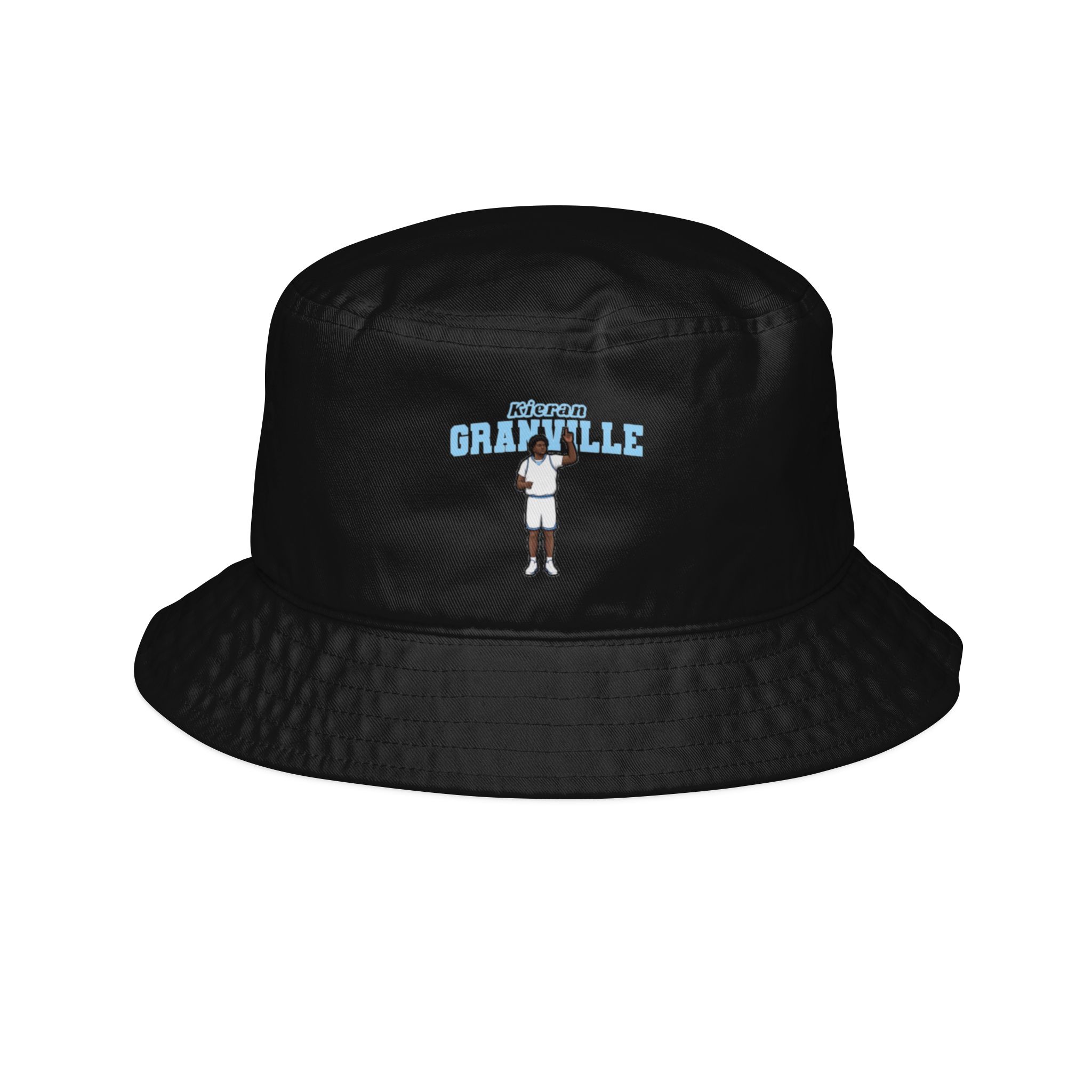 Bucket Hat — character_name_arch in Black