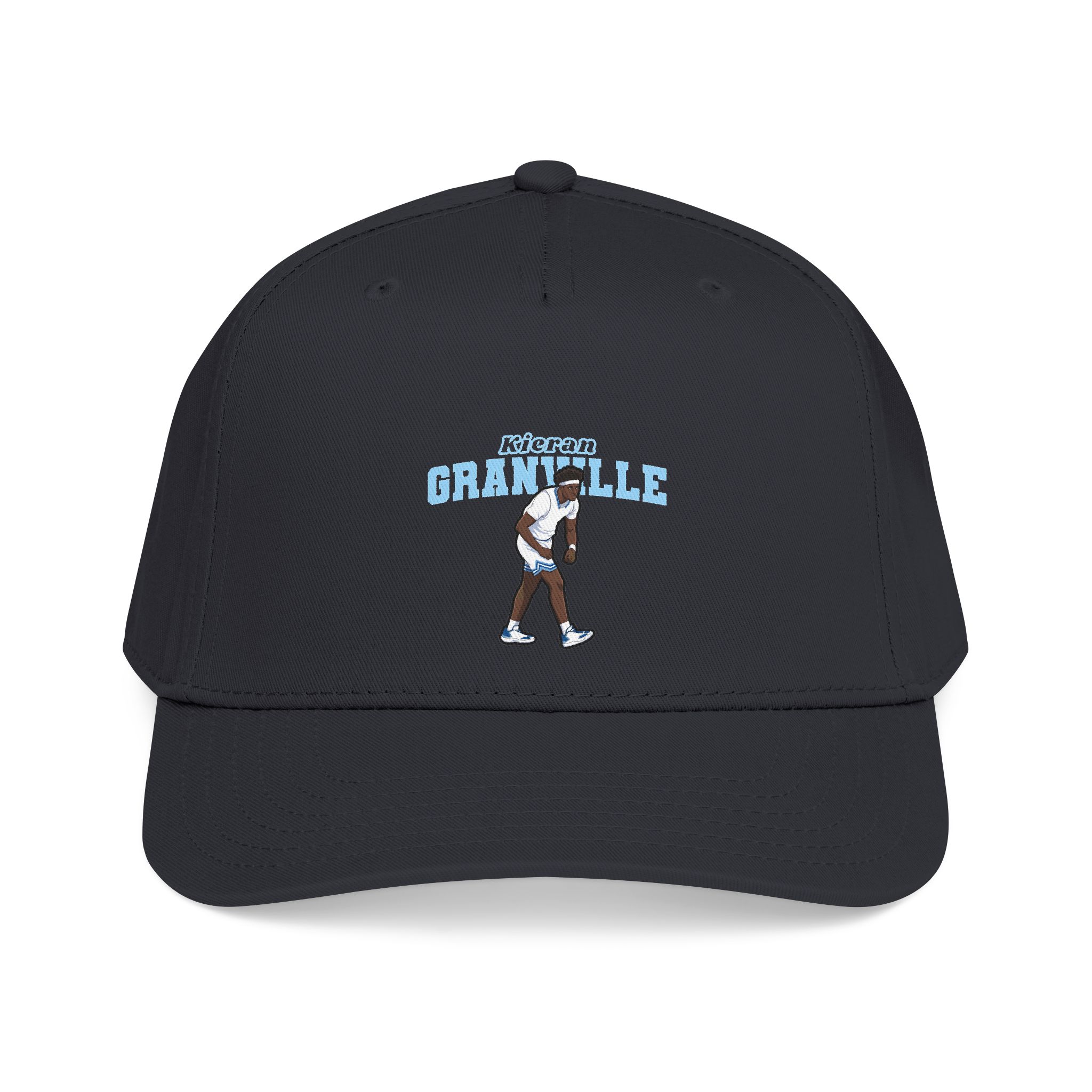Baseball Cap — character_name_arch in Black
