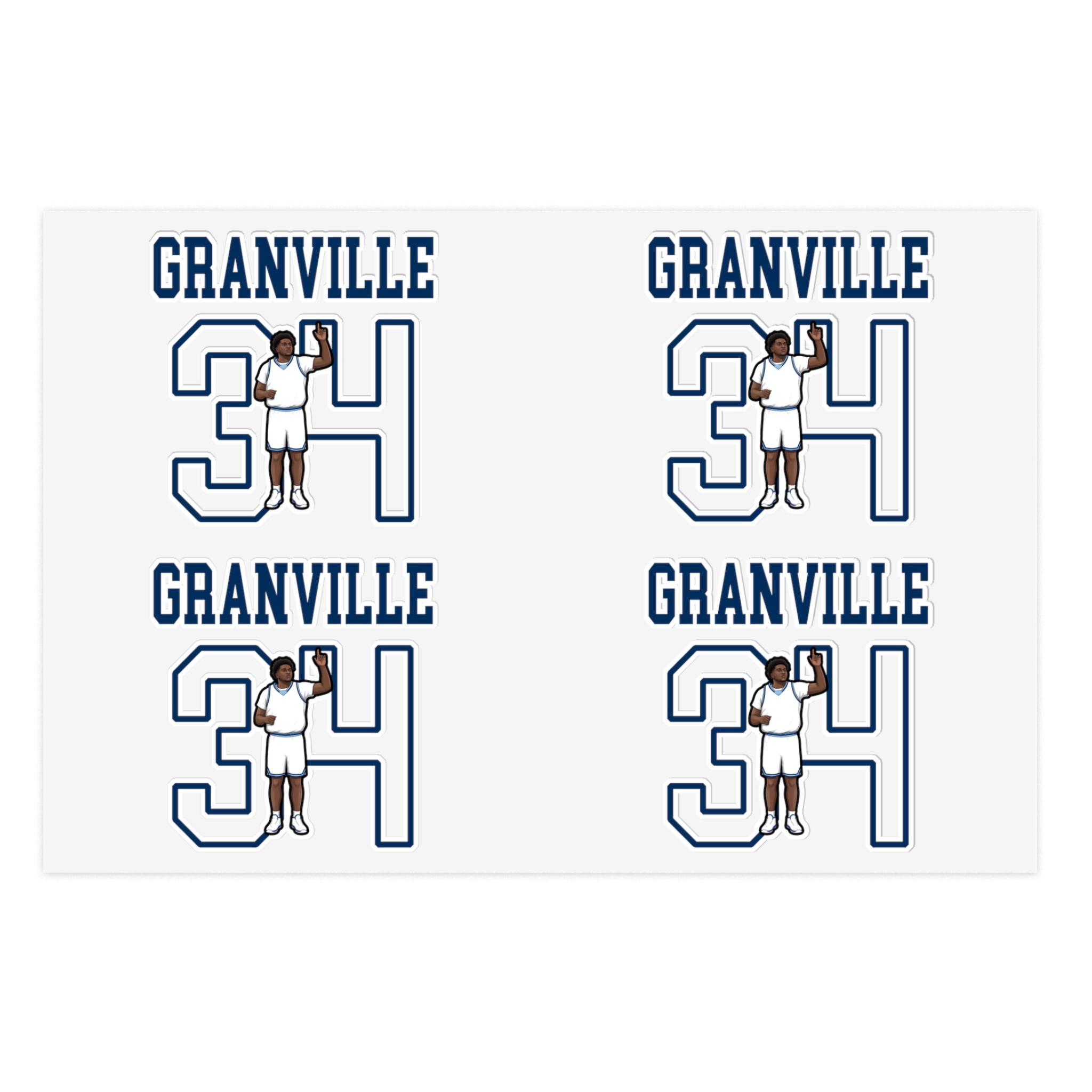 Sticker Sheet — character_shirsey in Classic