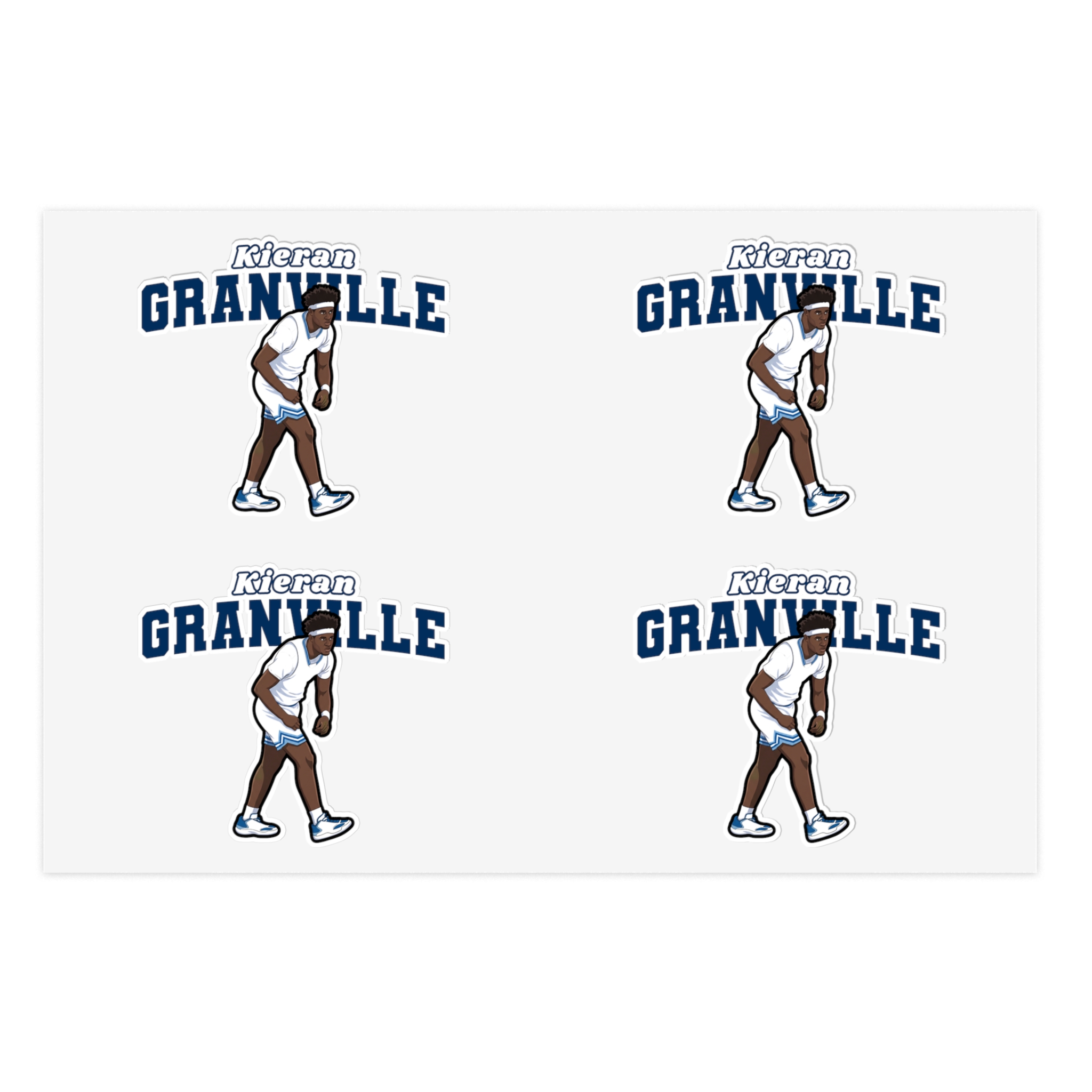 Sticker Sheet — character_name_arch in Classic