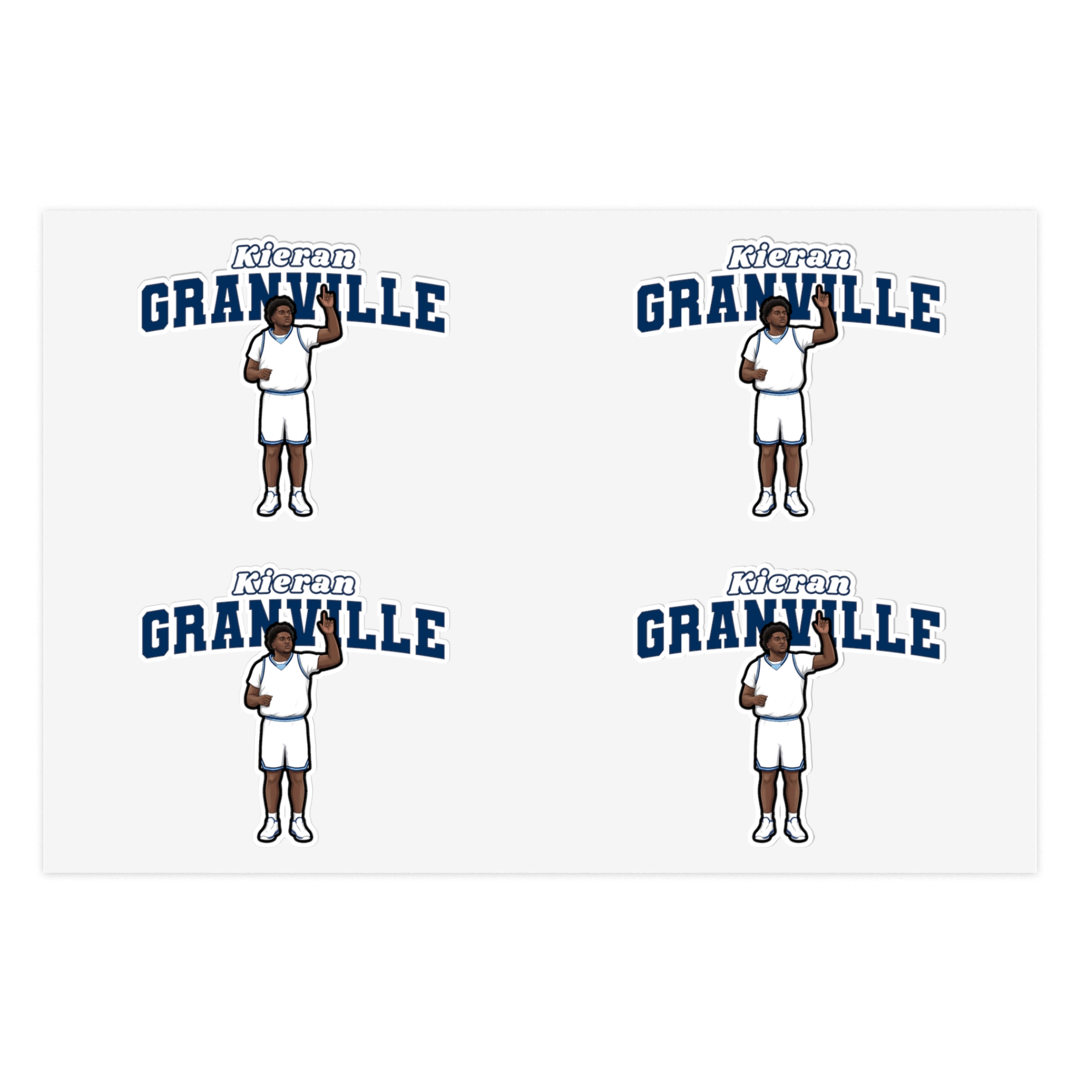 Sticker Sheet — character_name_arch in Classic
