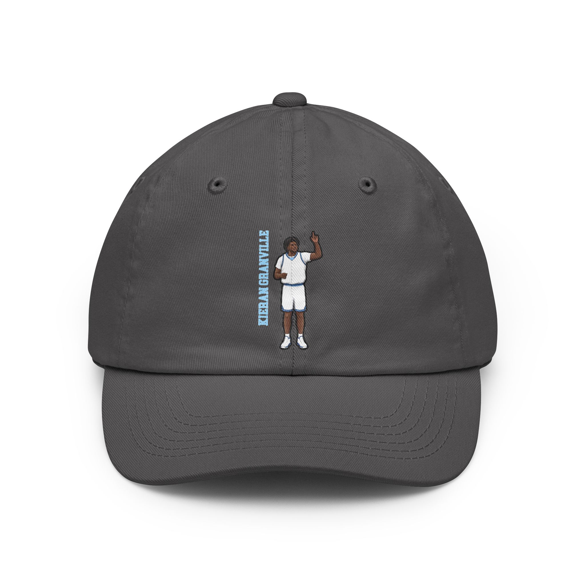 Classic Cap — character_name_vertical in Grey