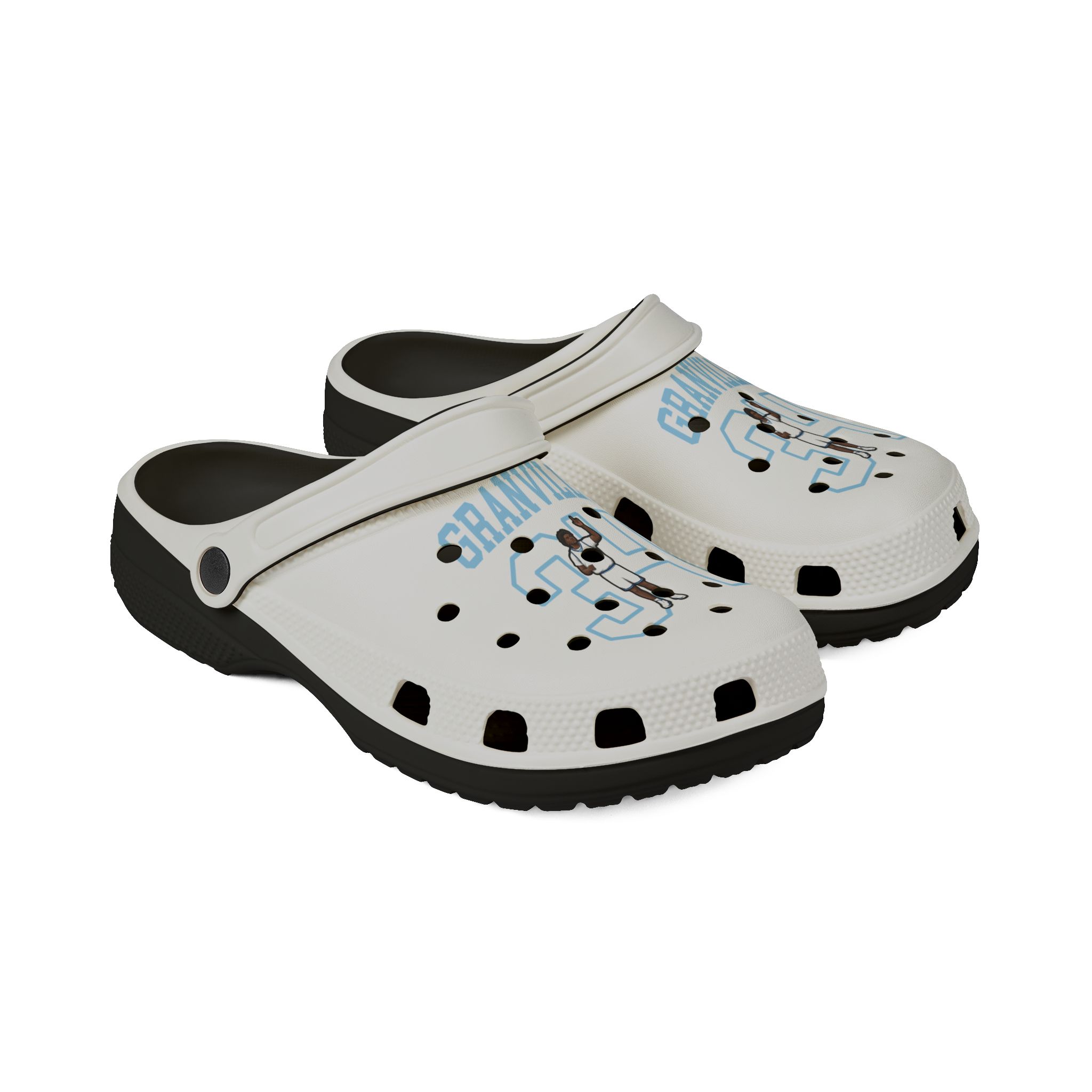 Rubber Clogs — character_shirsey in Black