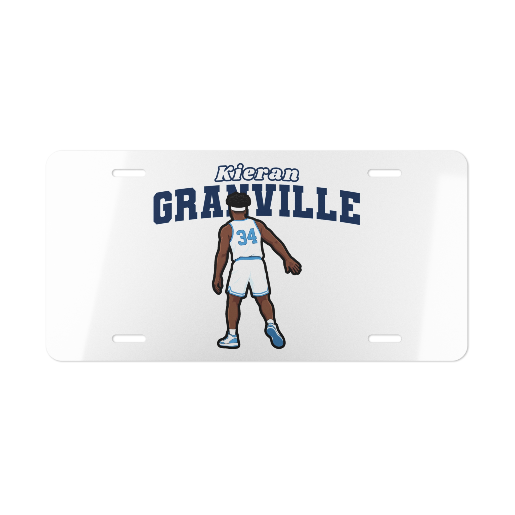 License Plate — character_name_arch in Classic