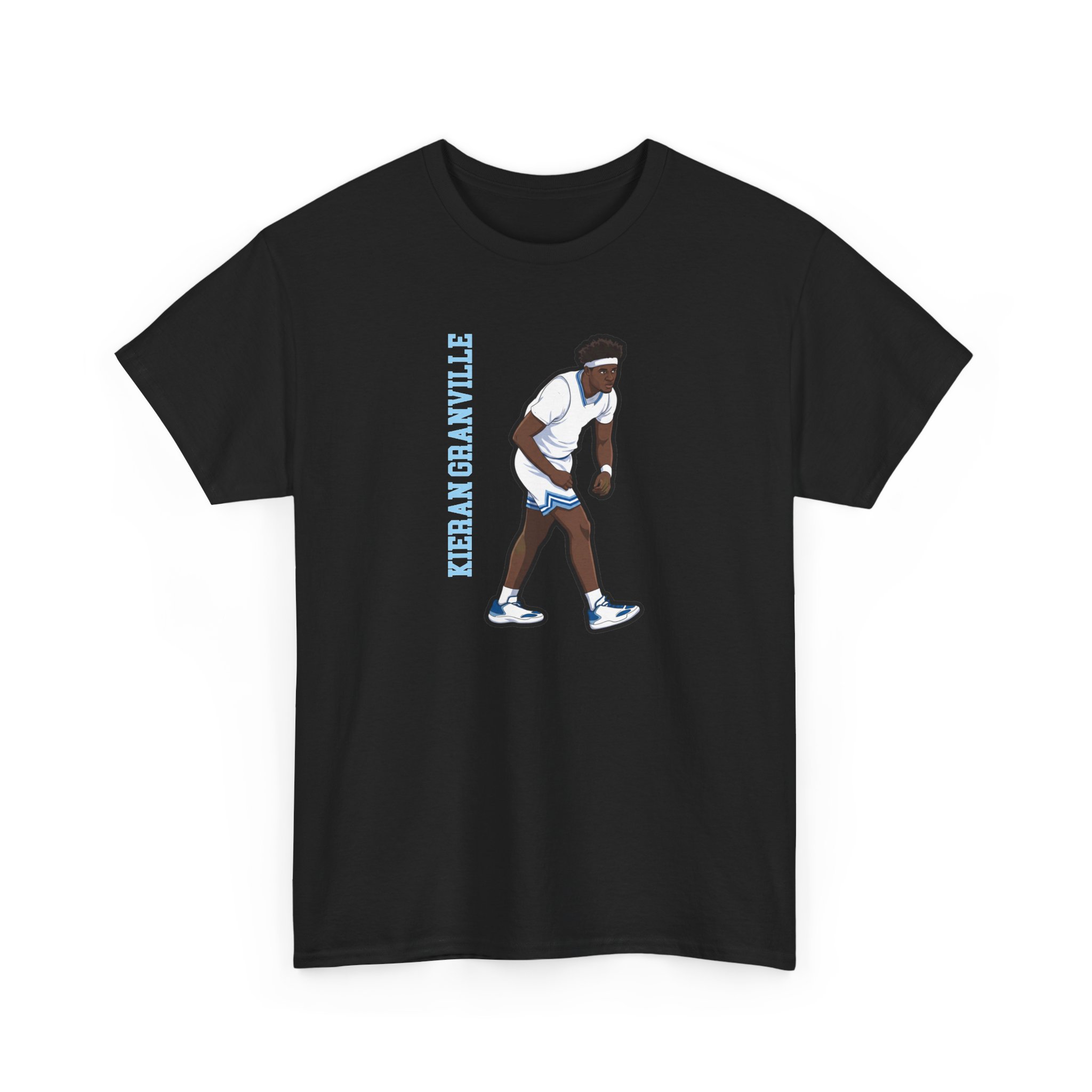 Tee — character_name_vertical in Black