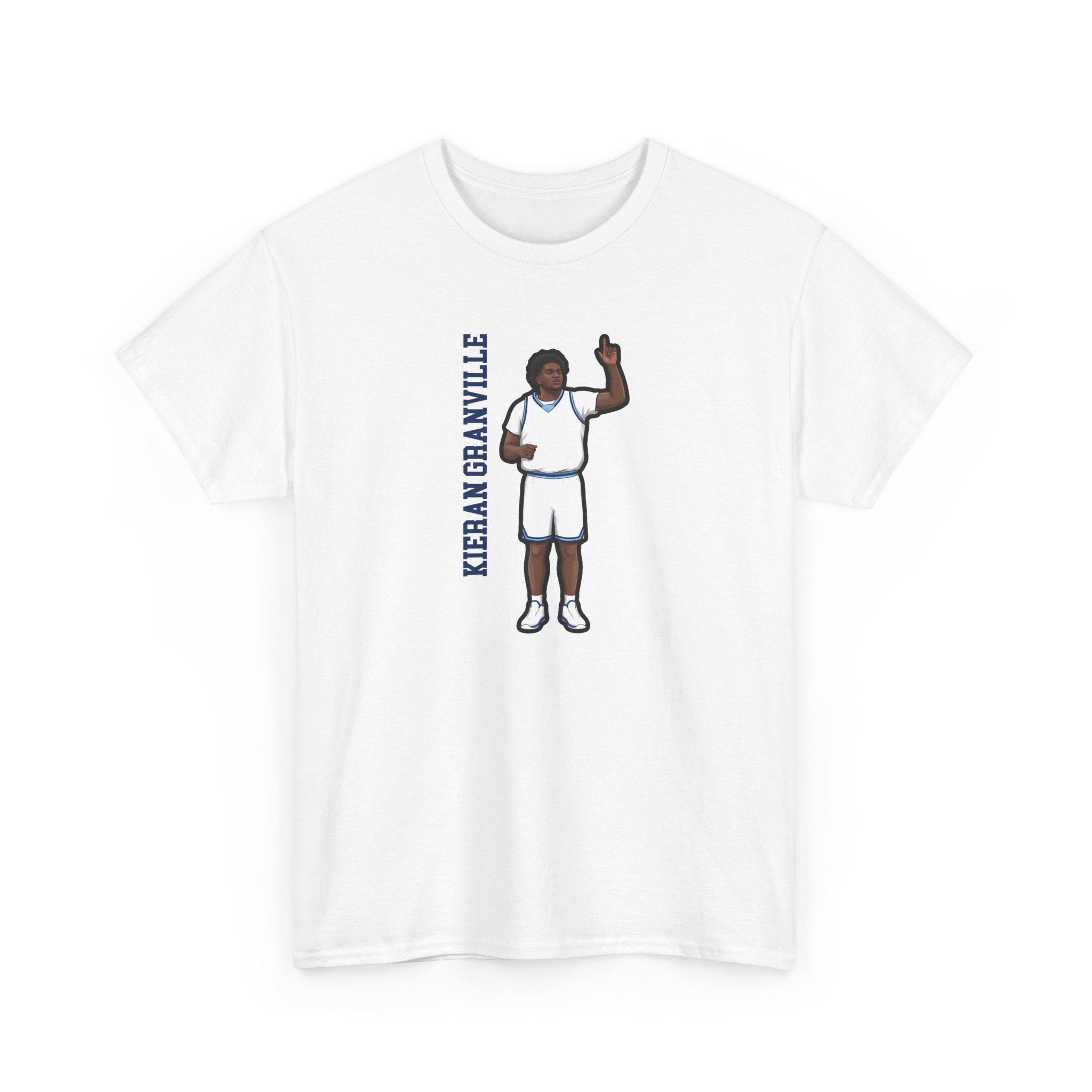 Tee — character_name_vertical in White