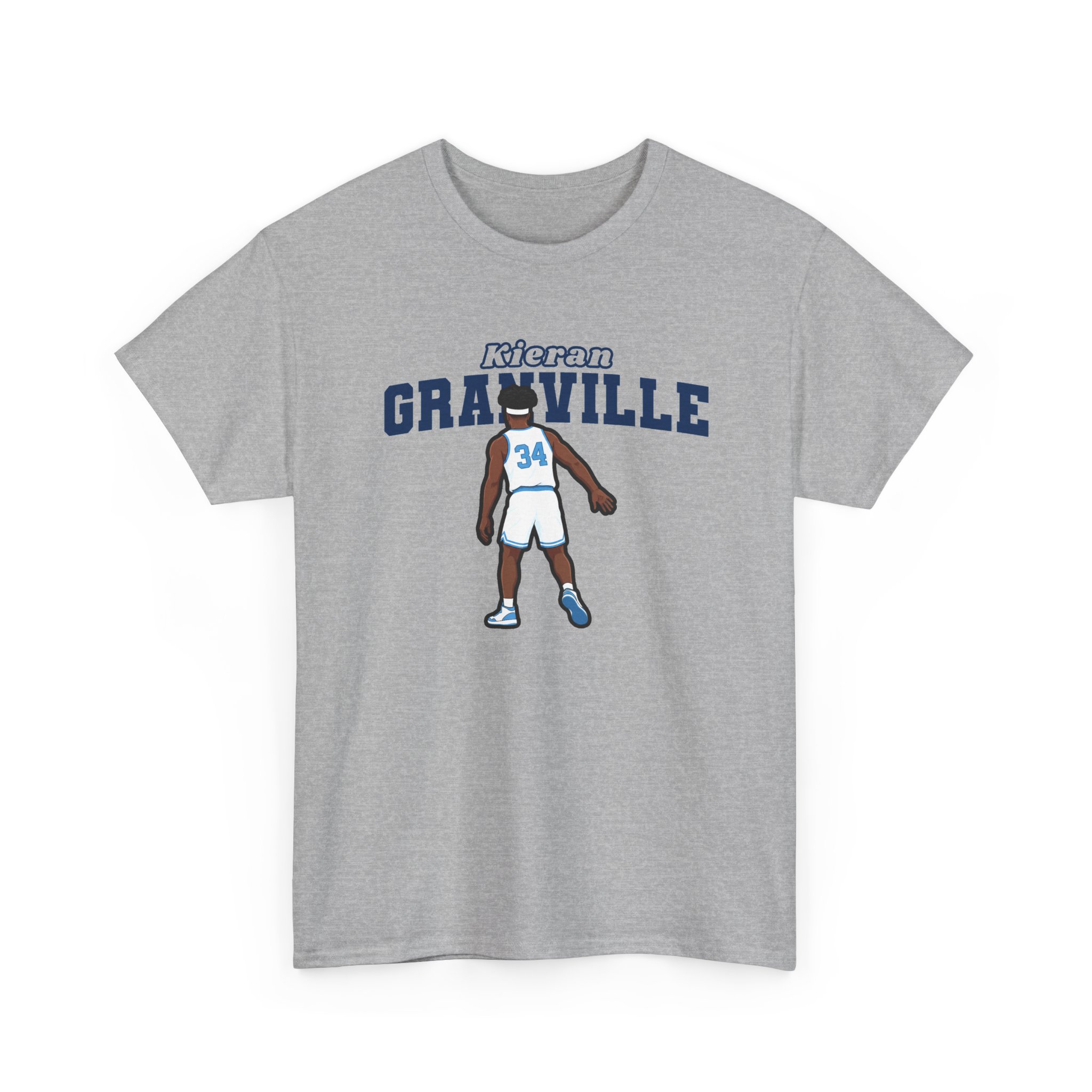 Tee — character_name_arch in Grey