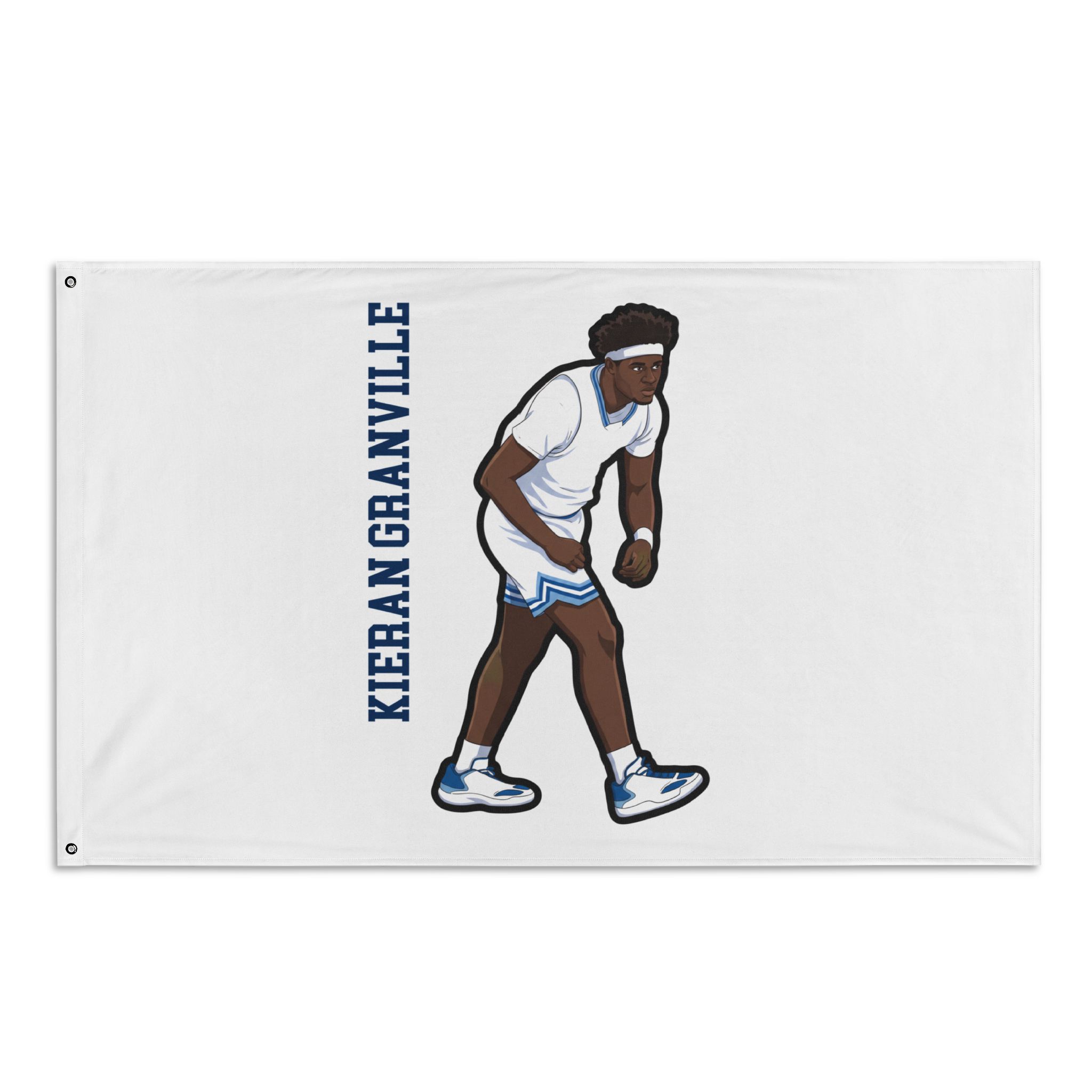 Flag (35 × 56 in) — character_name_vertical in Classic