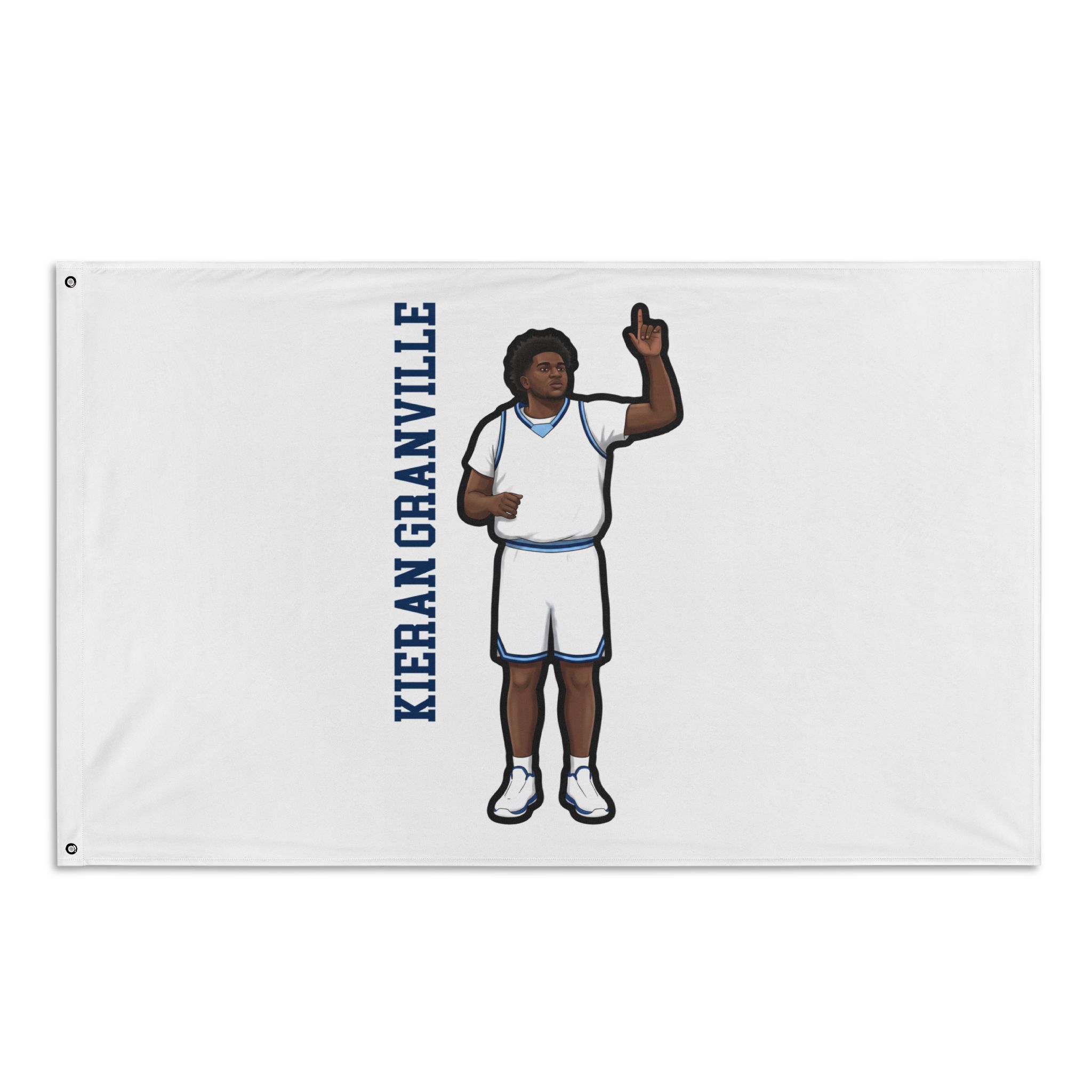 Flag (35 × 56 in) — character_name_vertical in Classic