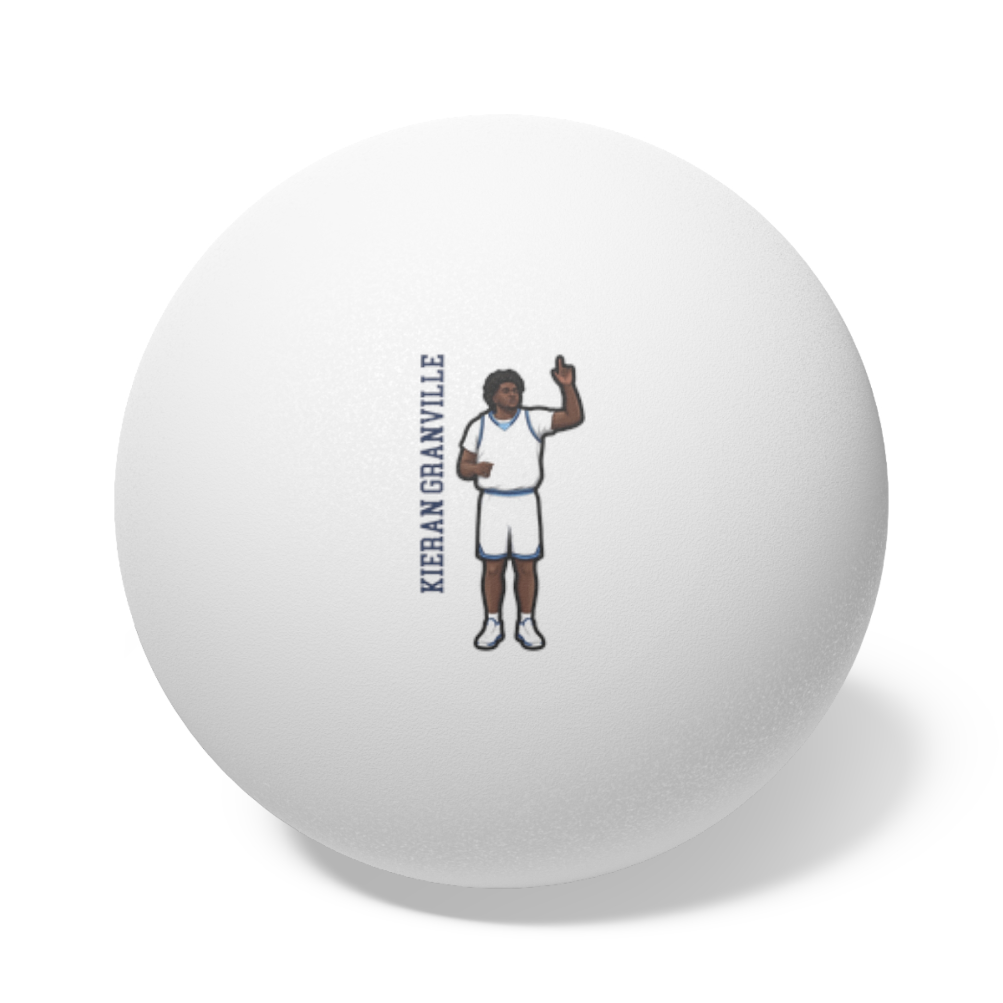 Ping Pong Balls, 6 pcs — character_name_vertical in White