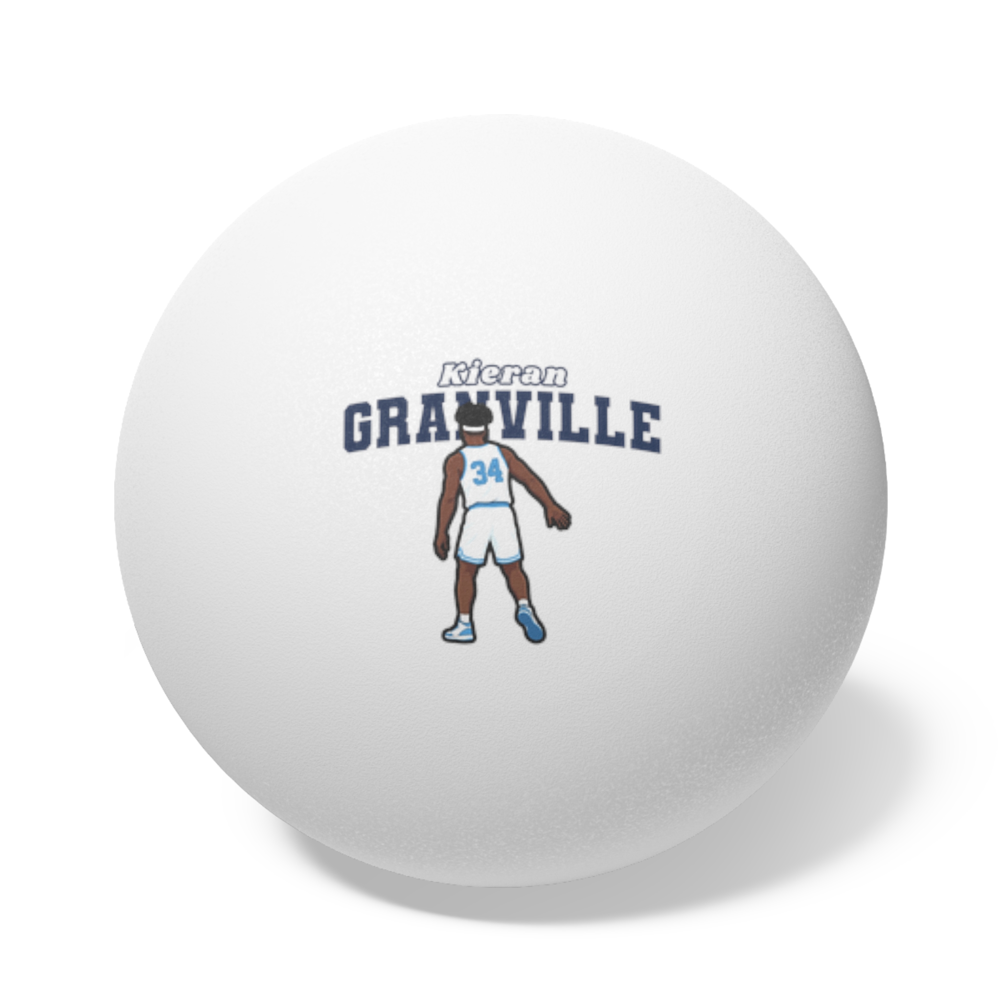 Ping Pong Balls, 6 pcs — character_name_arch in White