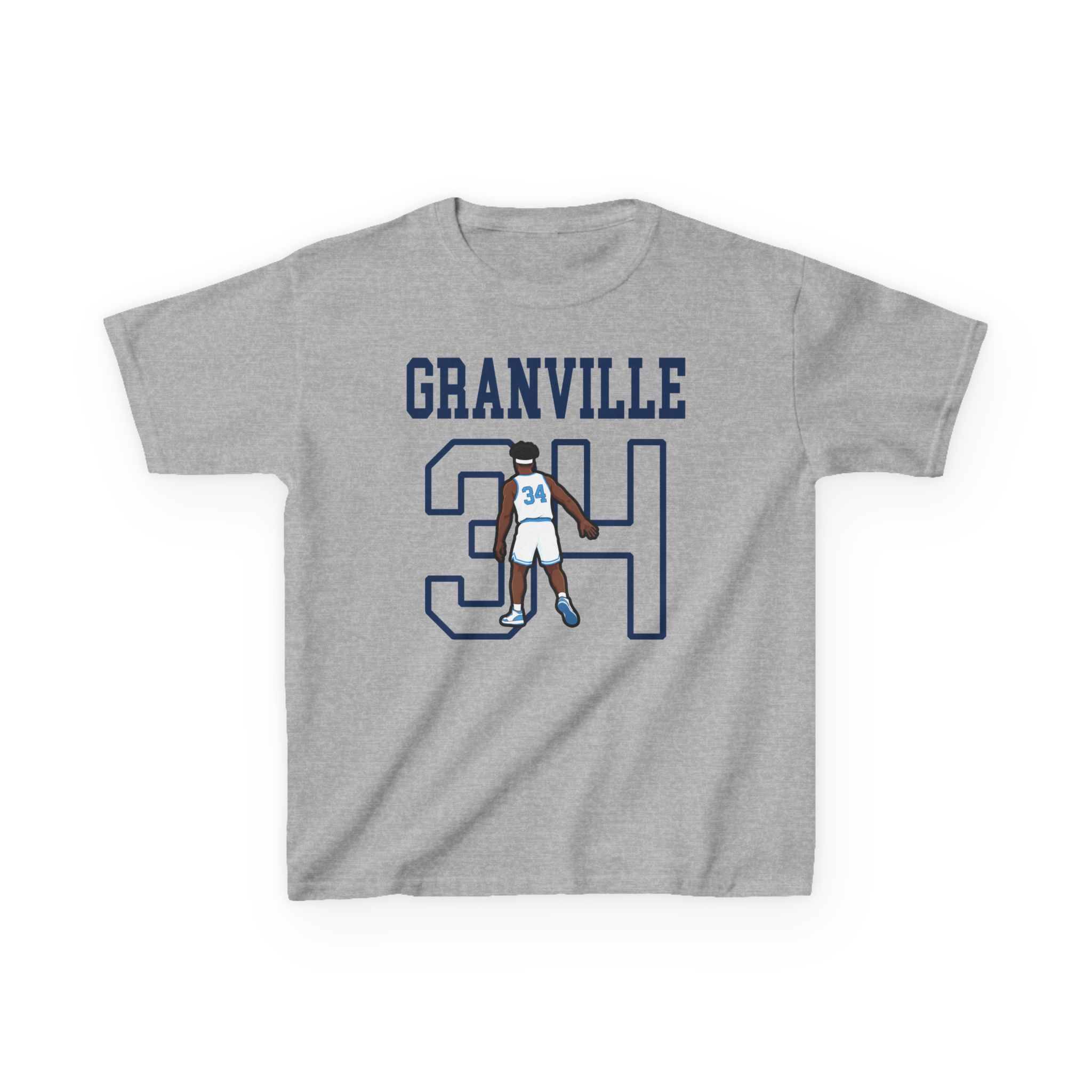 Youth Tee — character_shirsey in Grey
