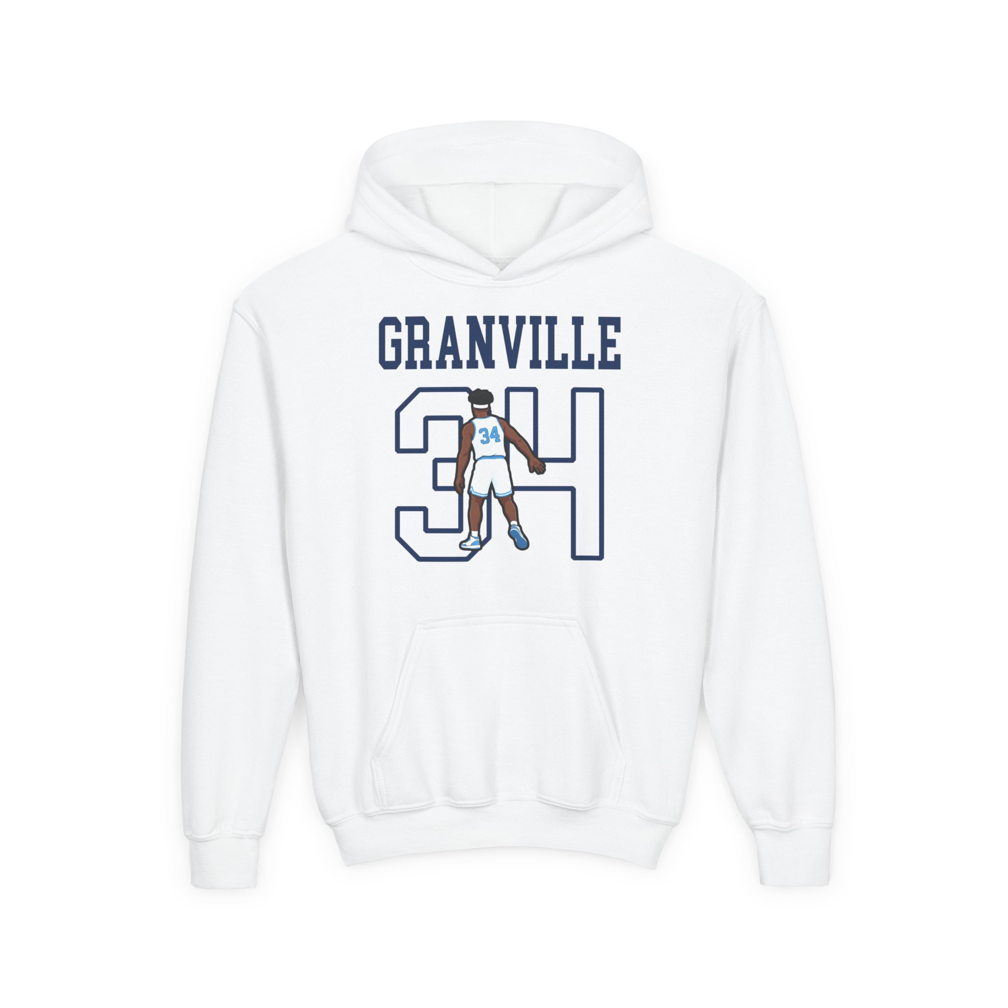 Youth Hoodie — character_shirsey in White