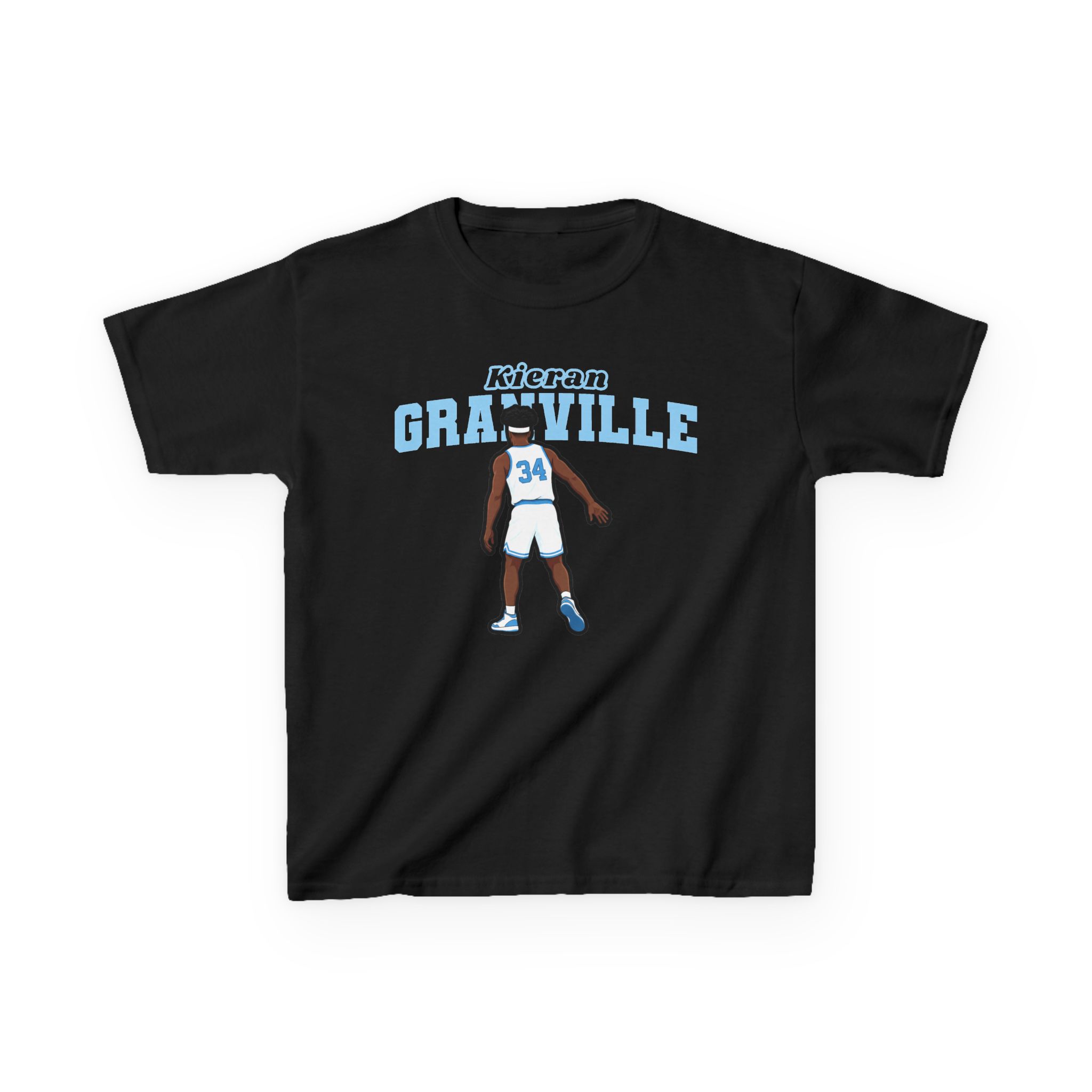Youth Tee — character_name_arch in Black