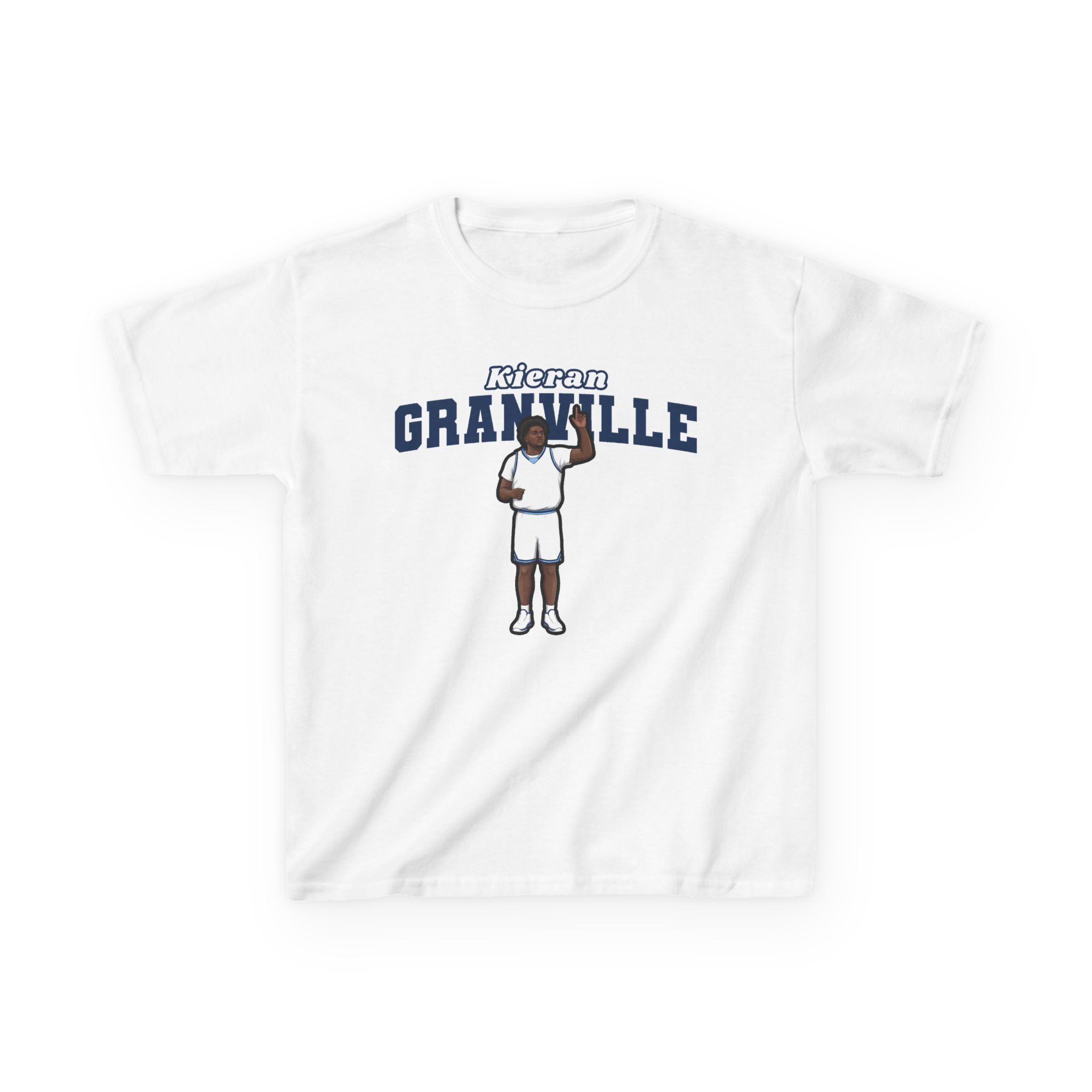 Youth Tee — character_name_arch in White