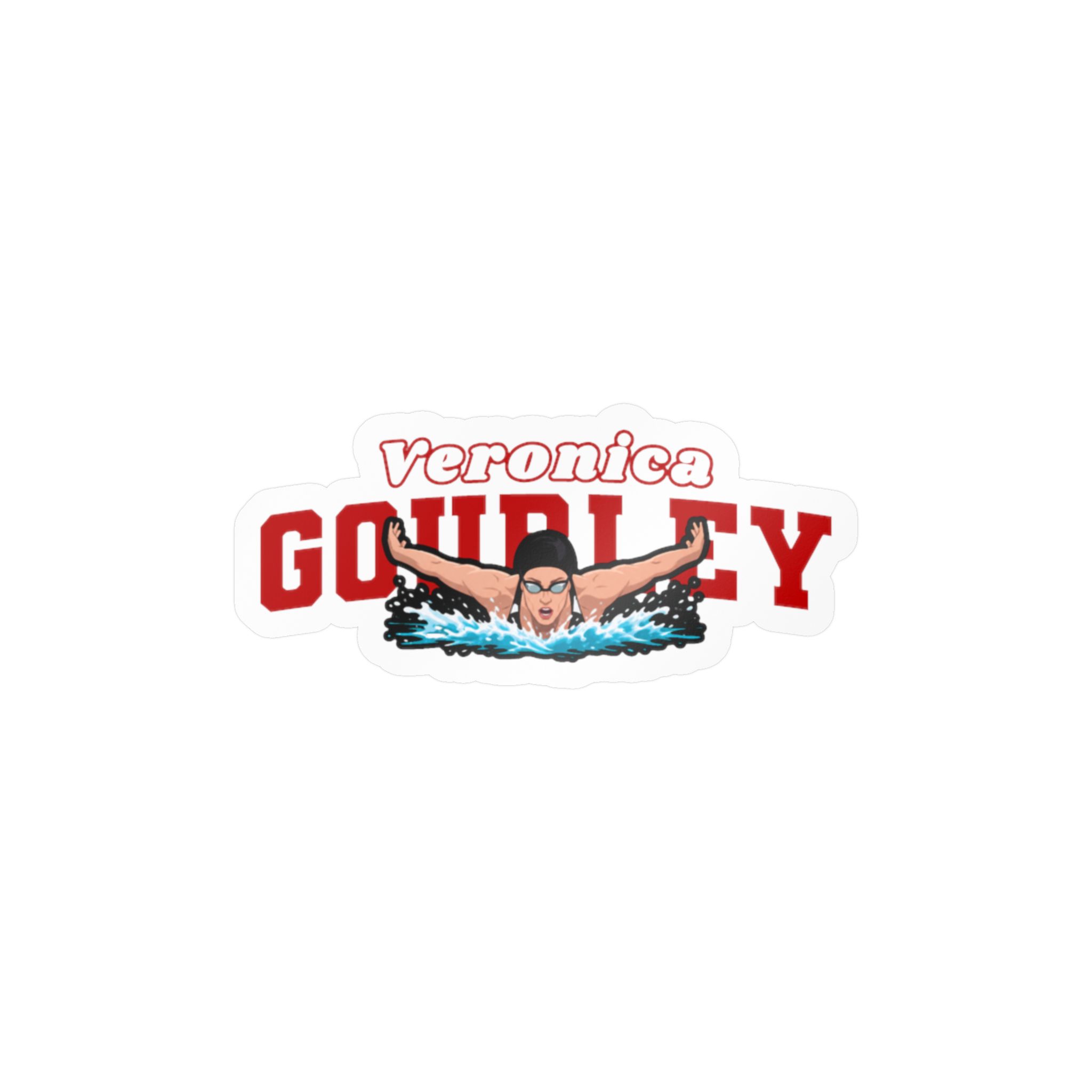 Vinyl Sticker — character_name_arch in Classic