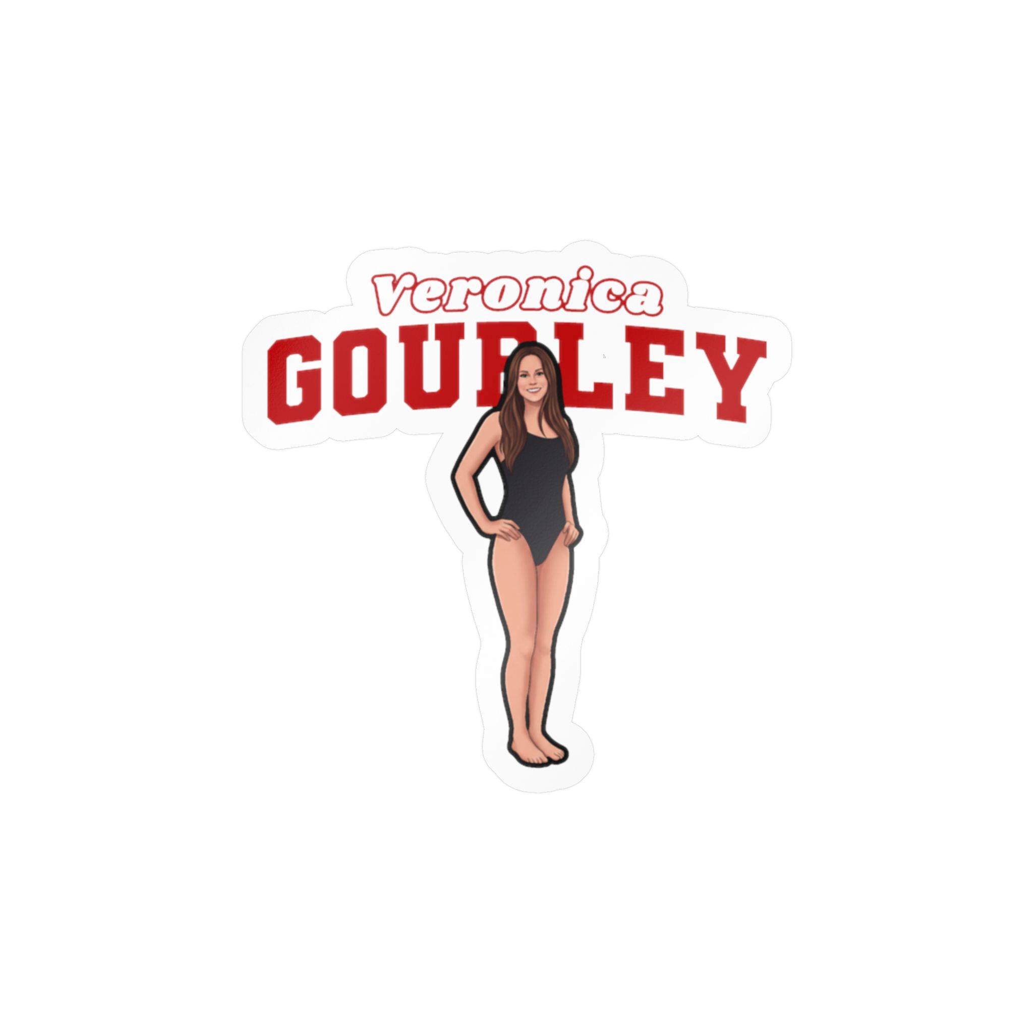 Vinyl Sticker — character_name_arch in Classic