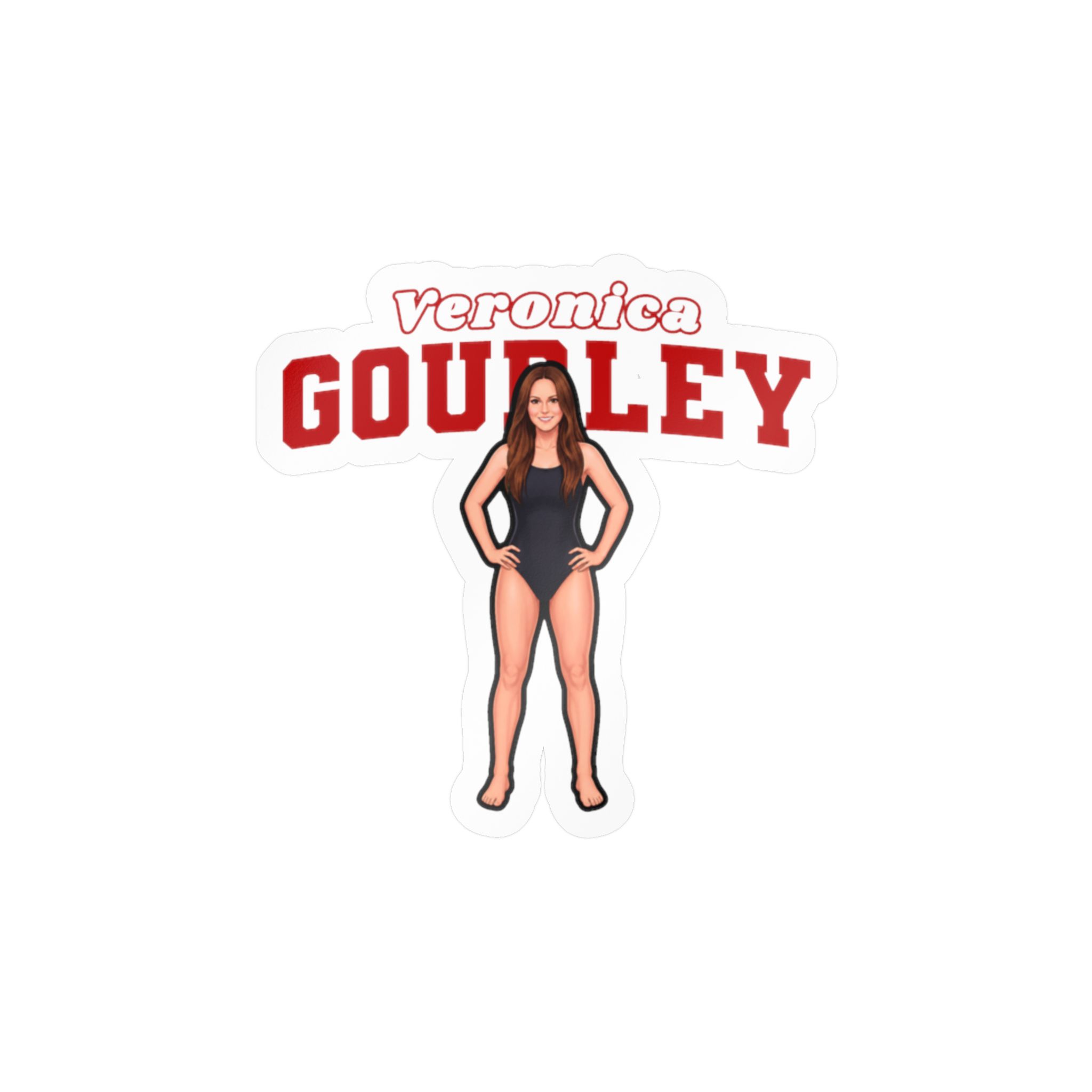 Vinyl Sticker — character_name_arch in Classic