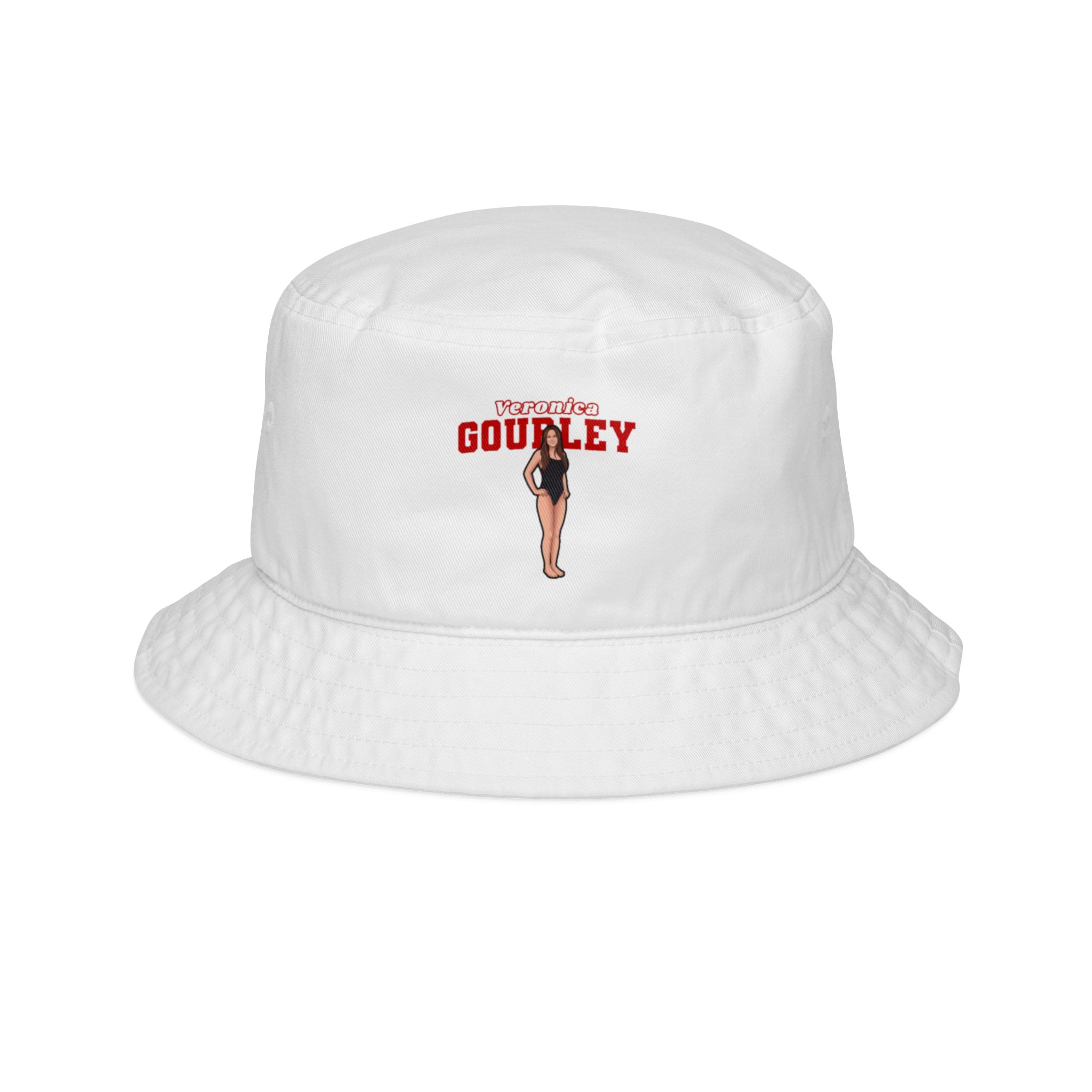 Bucket Hat — character_name_arch in White