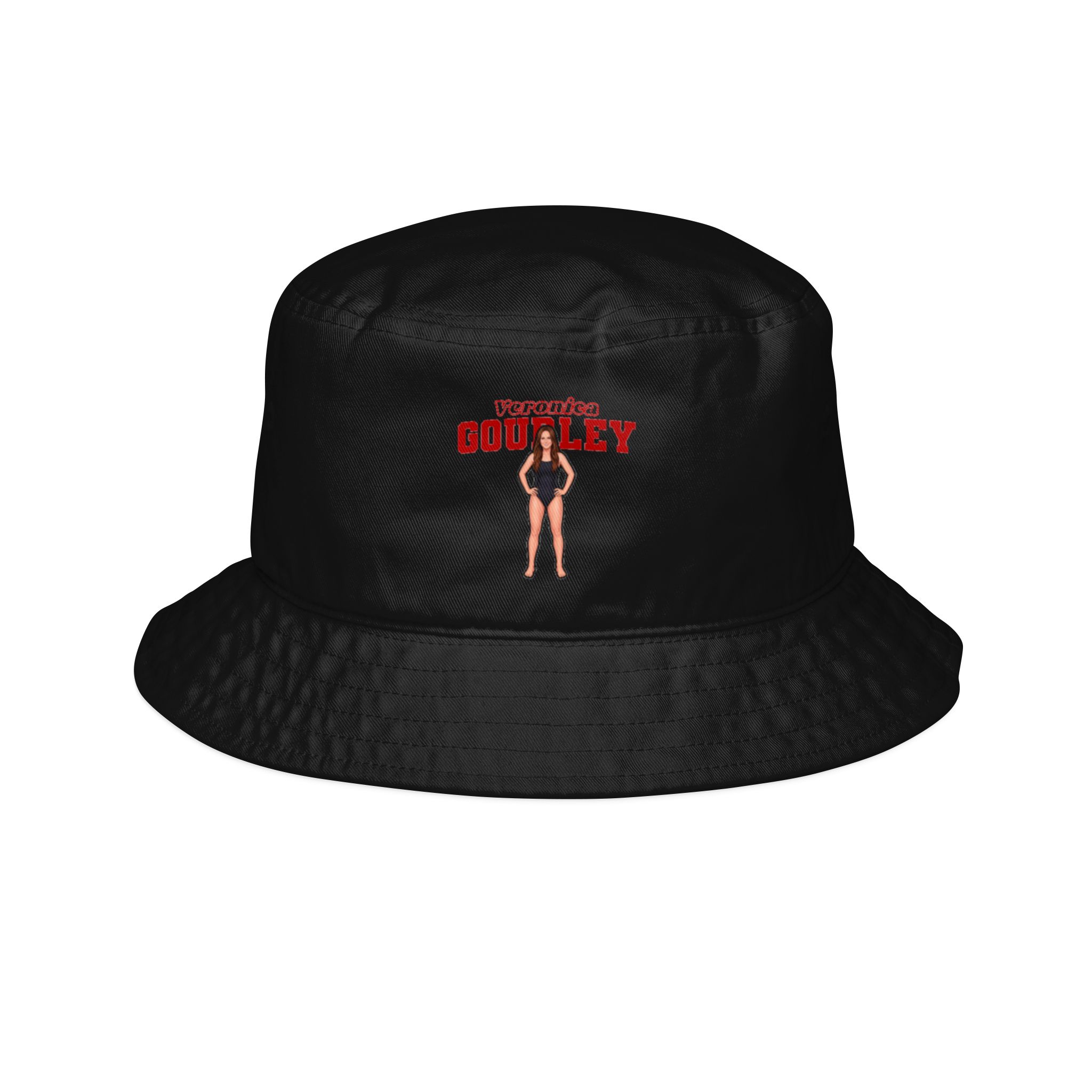 Bucket Hat — character_name_arch in Black