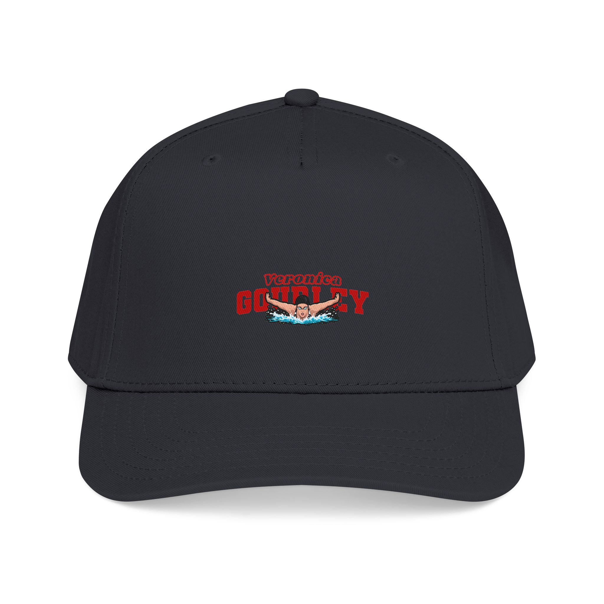 Baseball Cap — character_name_arch in Black