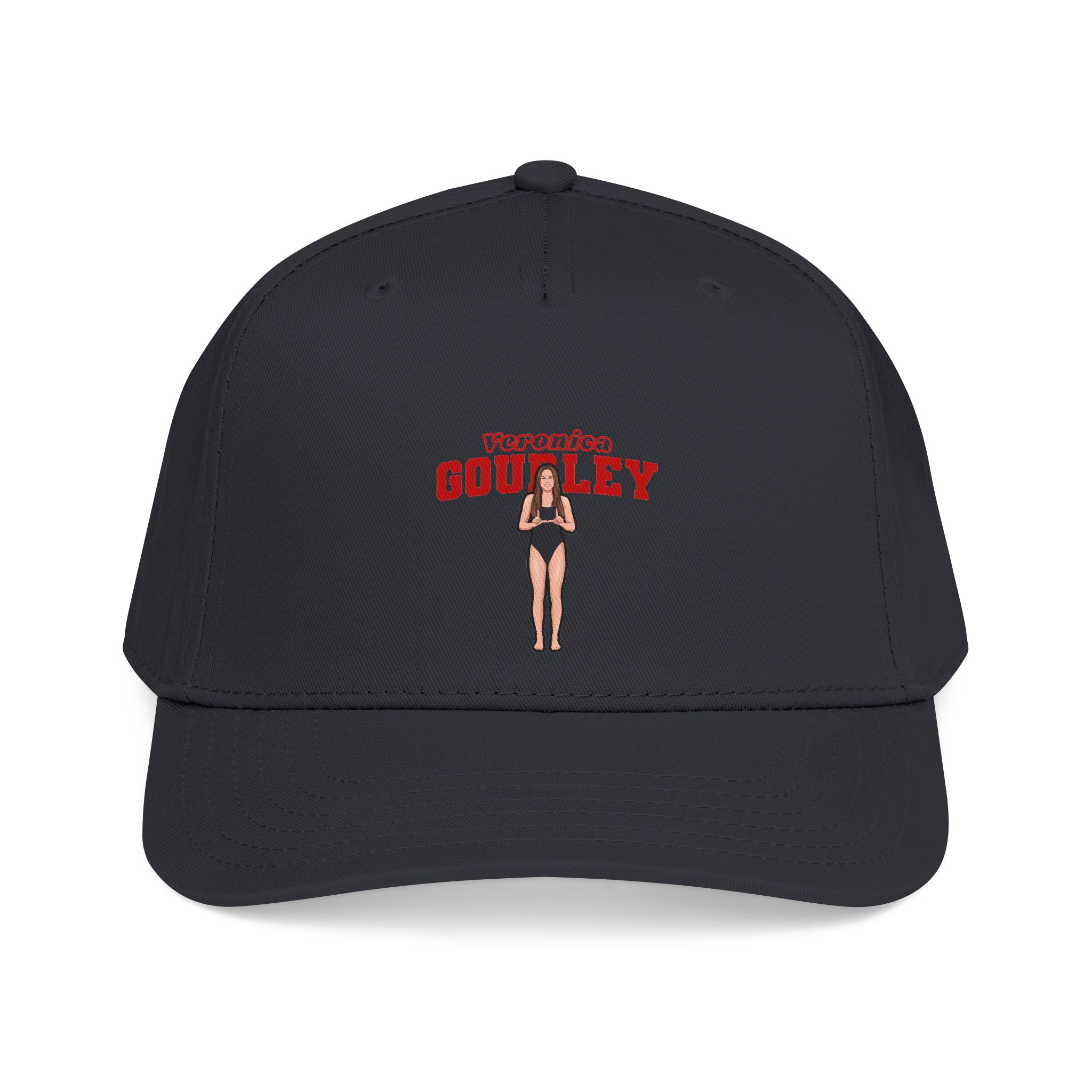 Baseball Cap — character_name_arch in Black