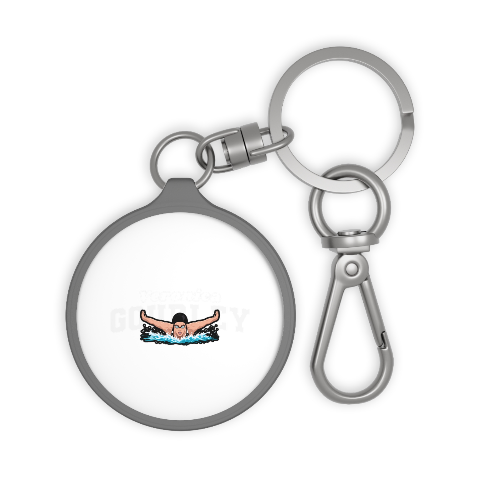 Keychain — character_name_arch in Grey