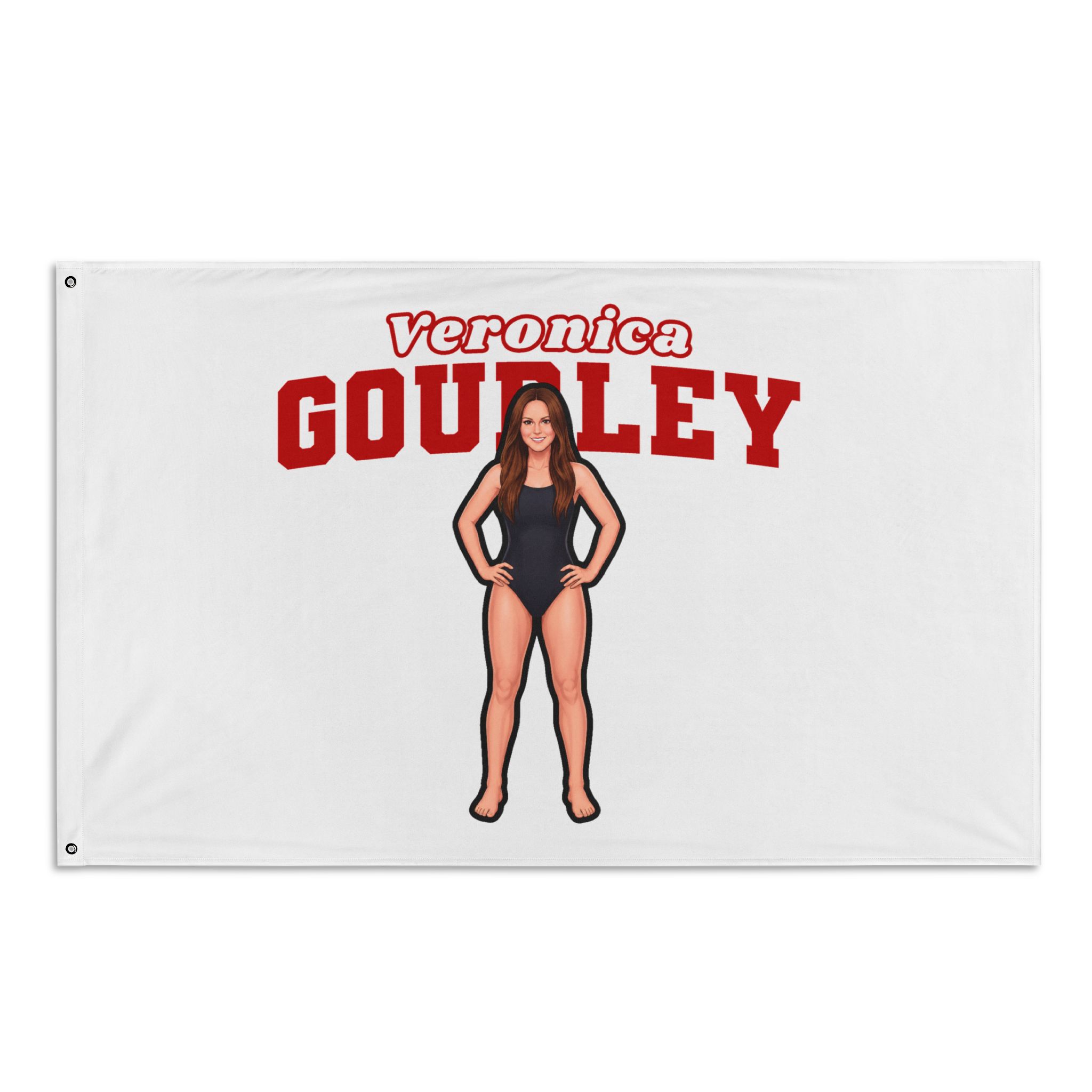 Flag (35 × 56 in) — character_name_arch in Classic
