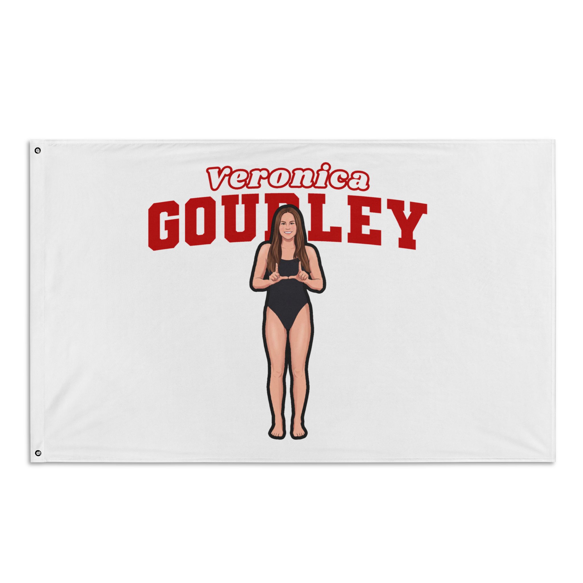 Flag (35 × 56 in) — character_name_arch in Classic