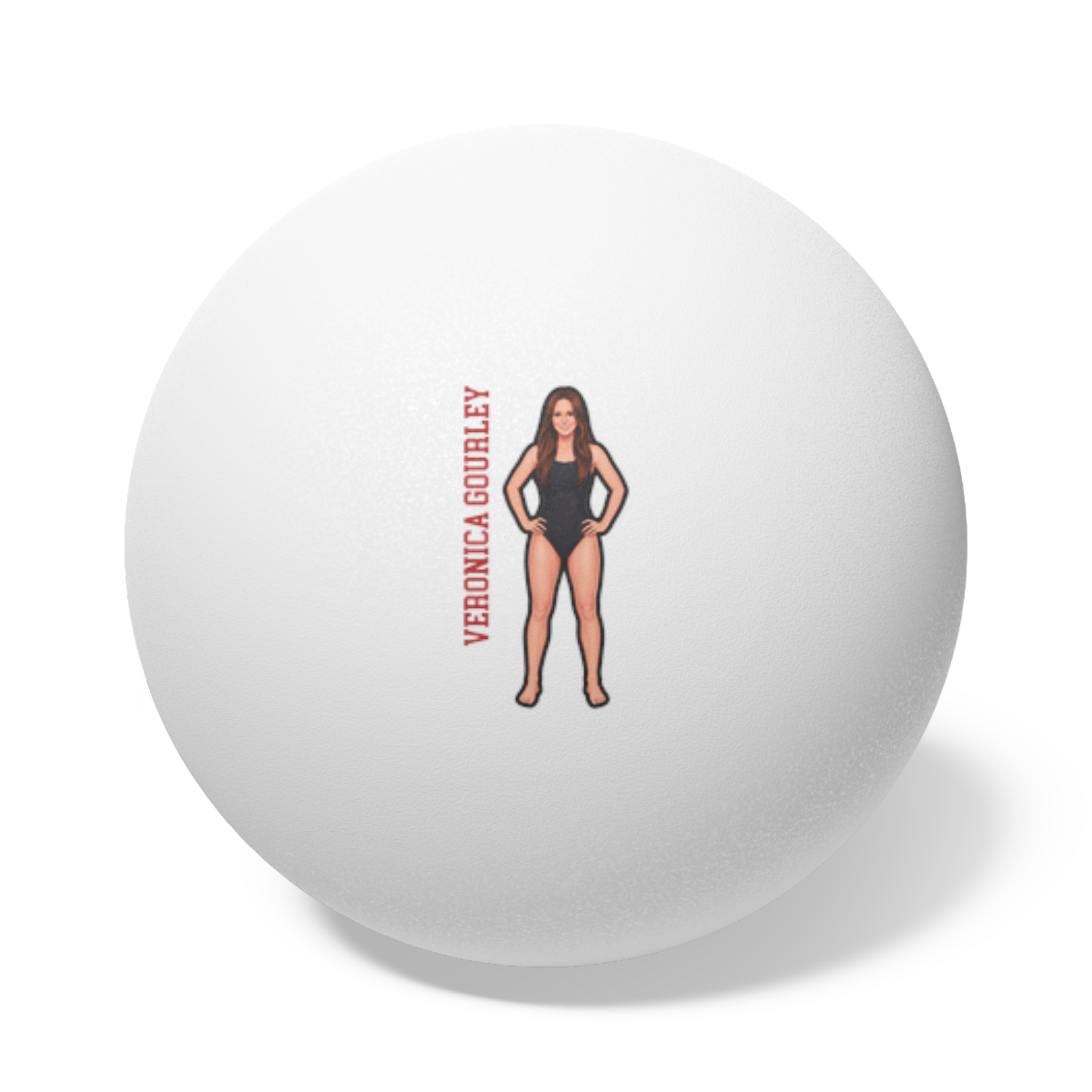 Ping Pong Balls, 6 pcs — character_name_vertical in White