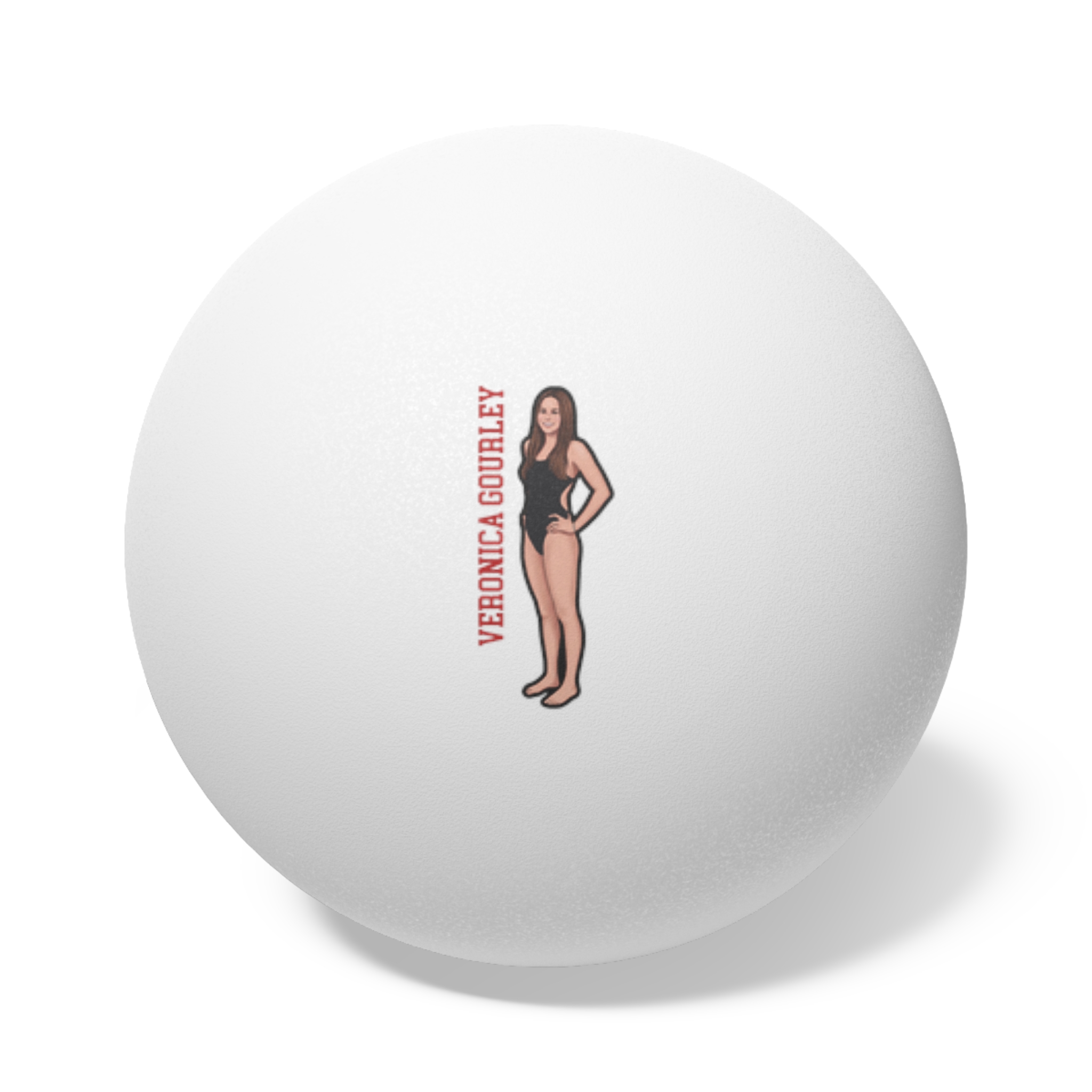 Ping Pong Balls, 6 pcs — character_name_vertical in White