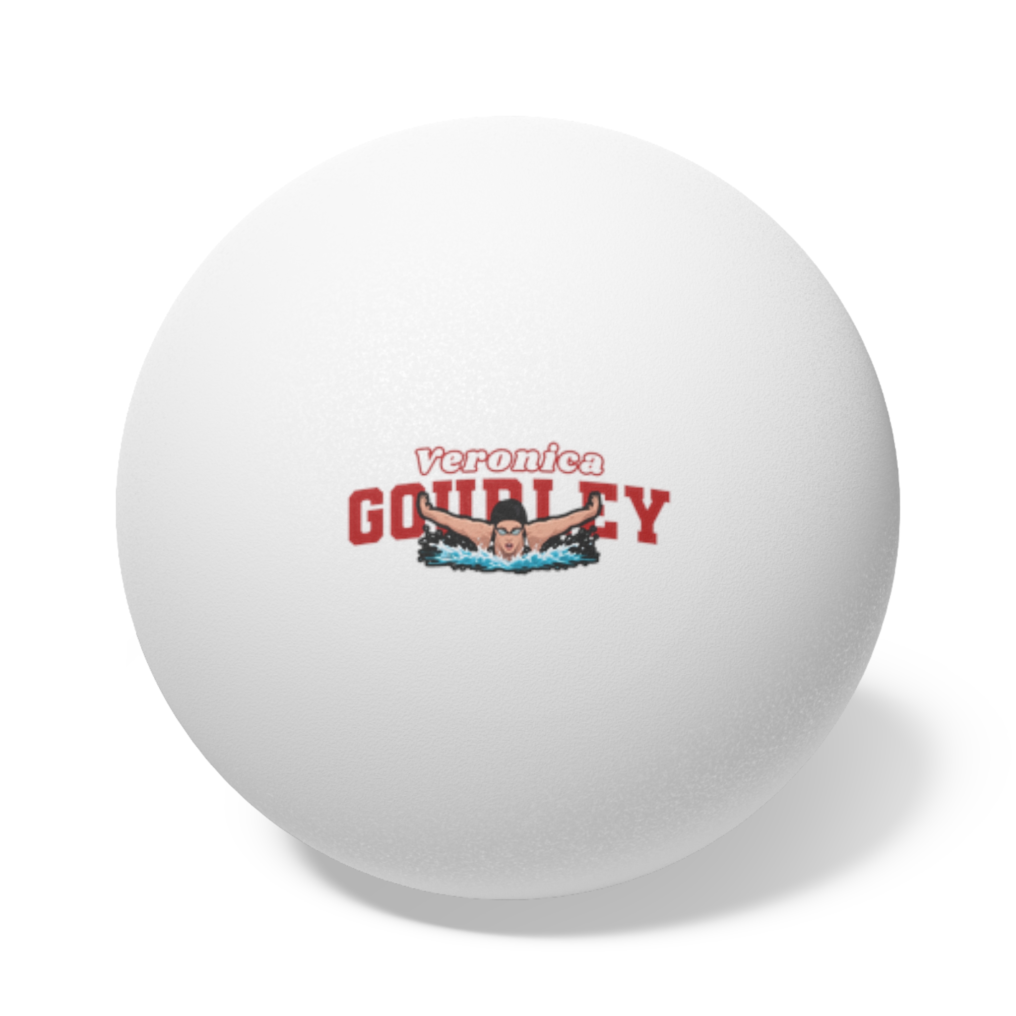 Ping Pong Balls, 6 pcs — character_name_arch in White