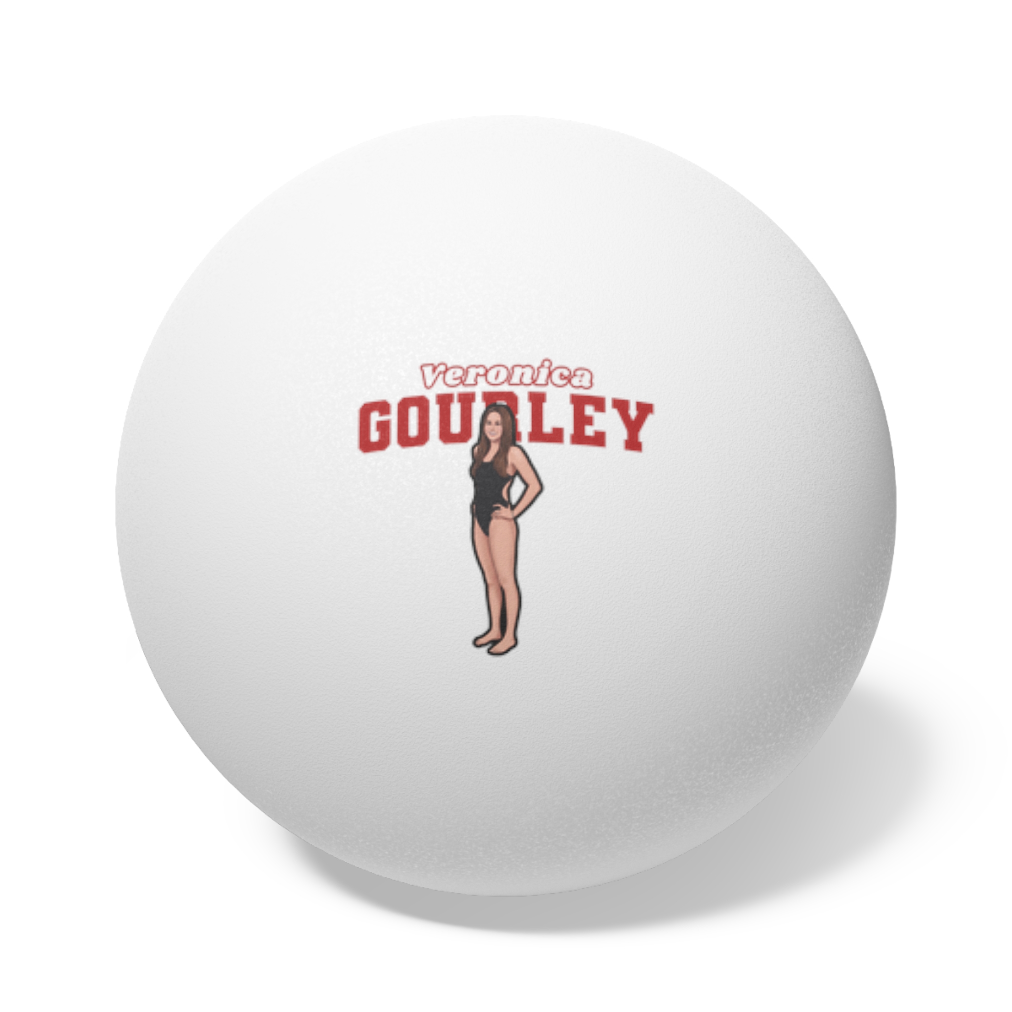 Ping Pong Balls, 6 pcs — character_name_arch in White