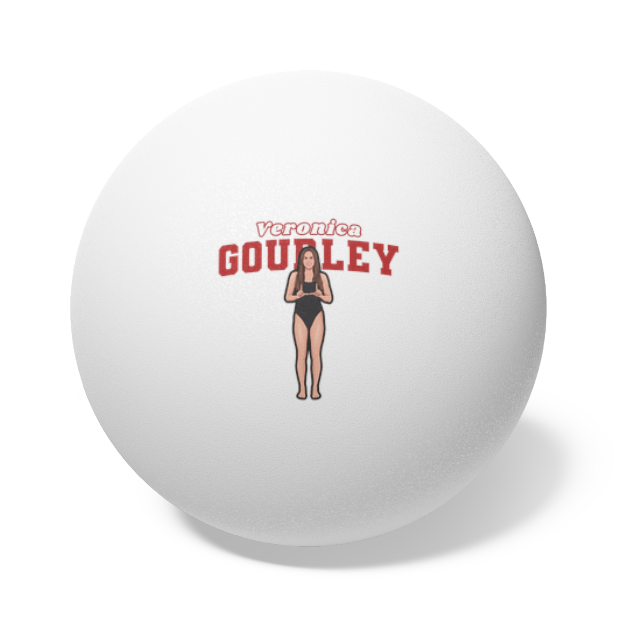 Ping Pong Balls, 6 pcs — character_name_arch in White