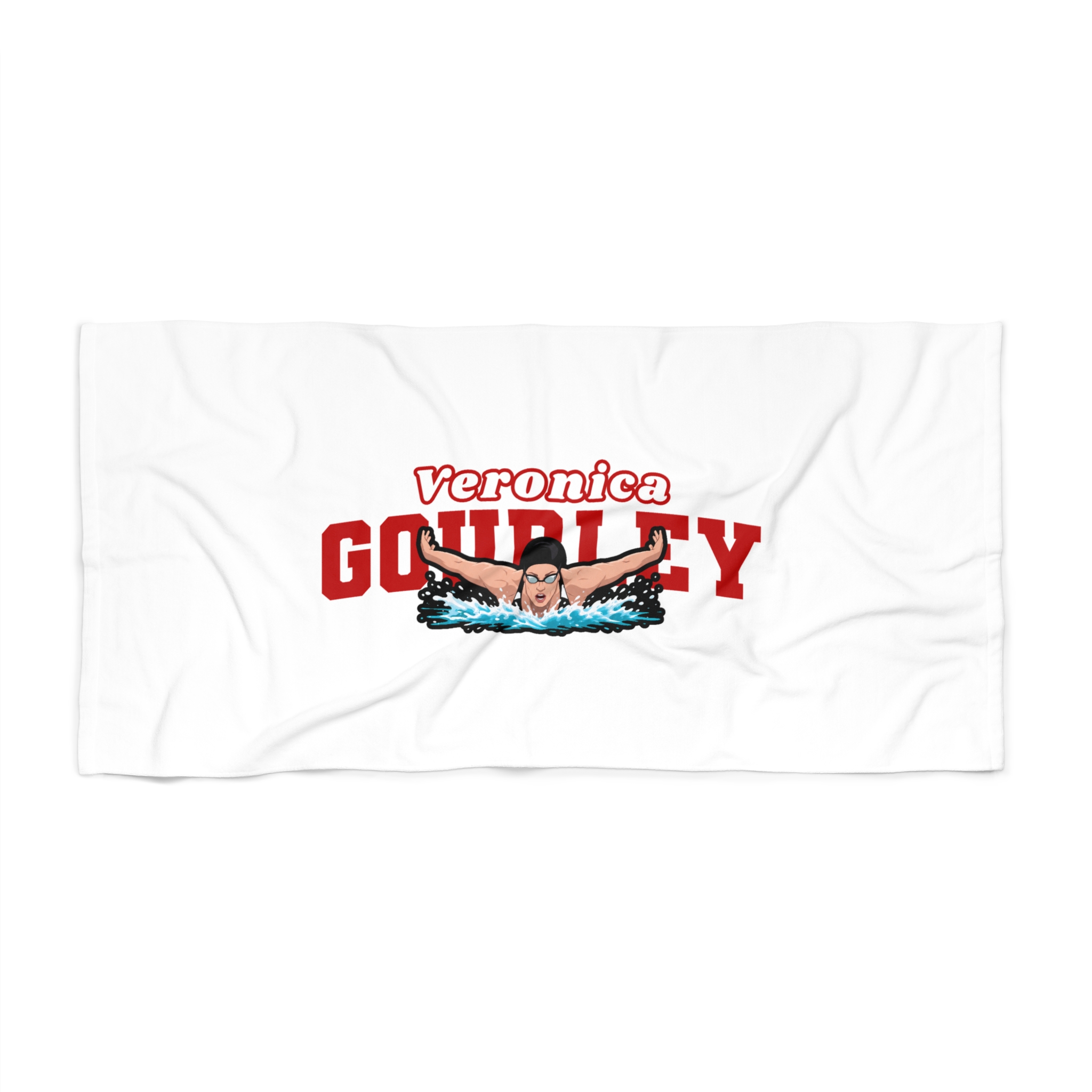 Beach Towel — character_name_arch in Classic