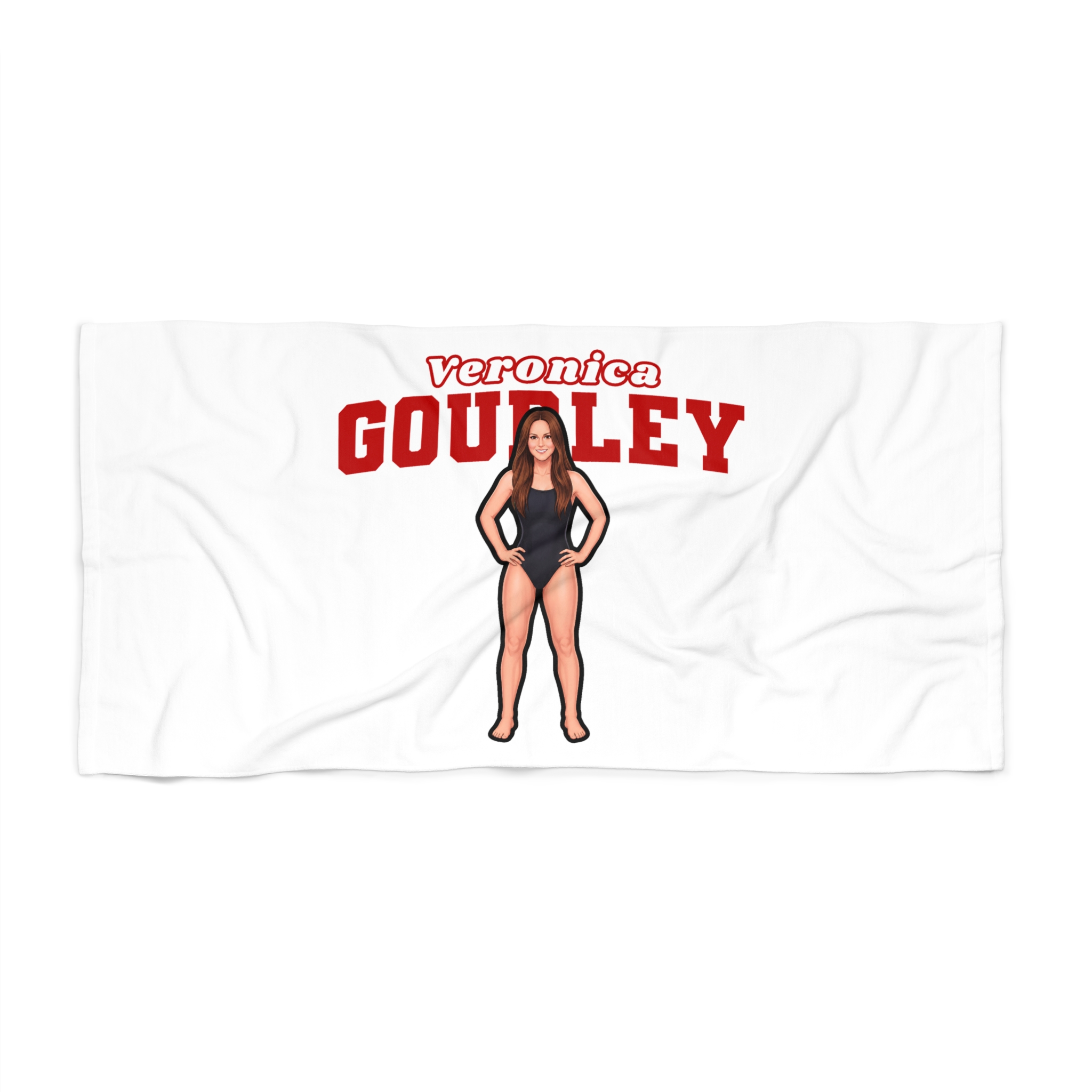 Beach Towel — character_name_arch in Classic