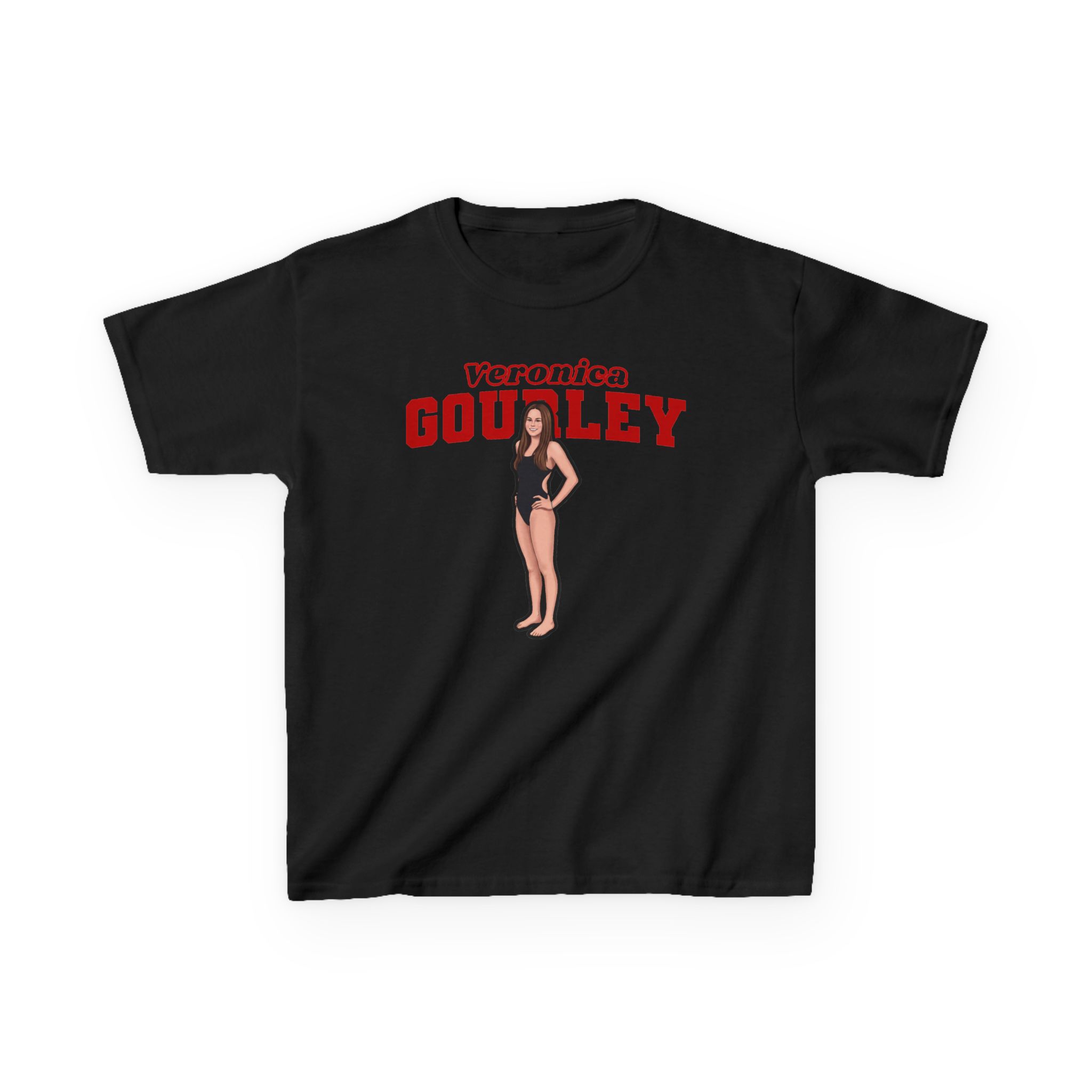 Youth Tee — character_name_arch in Black