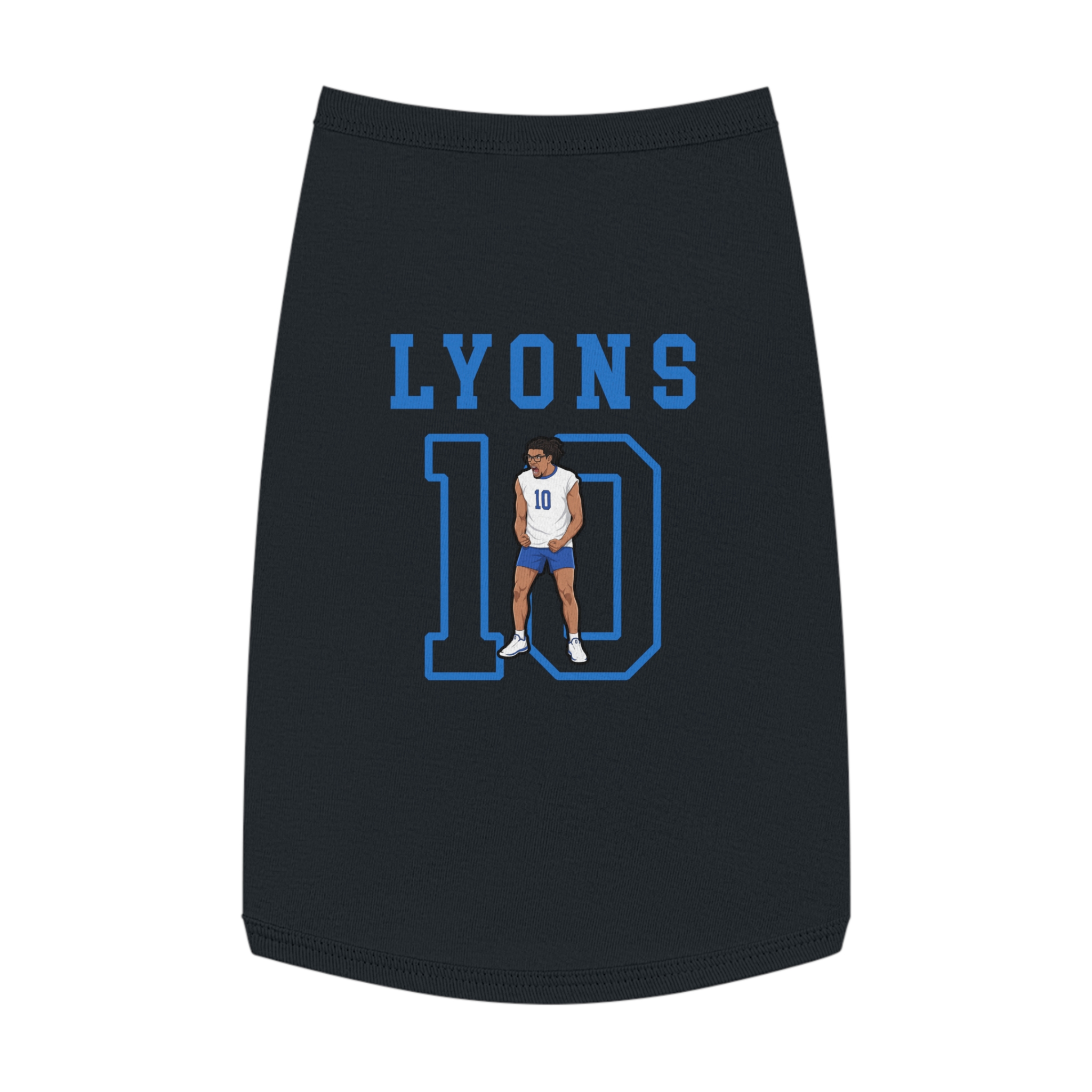 Pet Tank Top — character_shirsey in Black