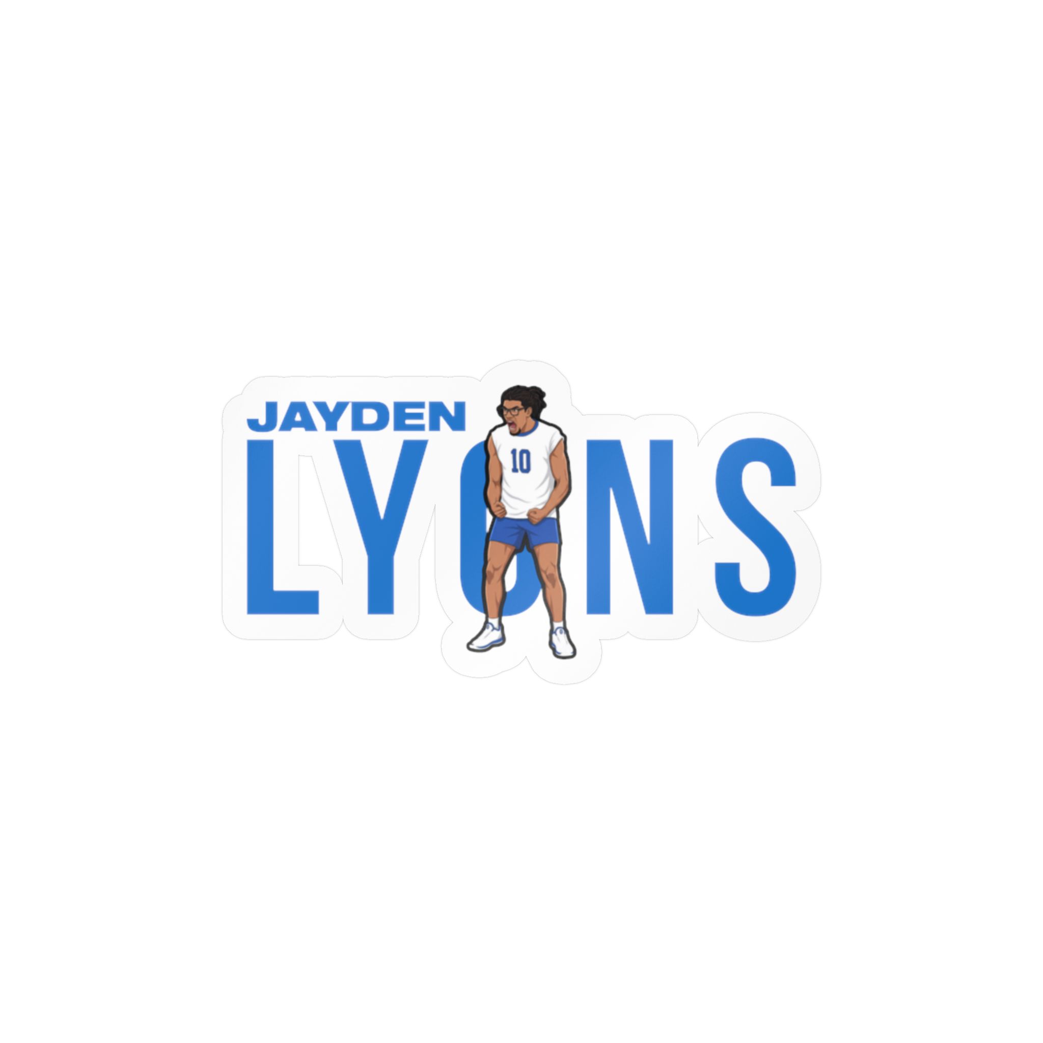 Vinyl Sticker — character_player_name in Classic