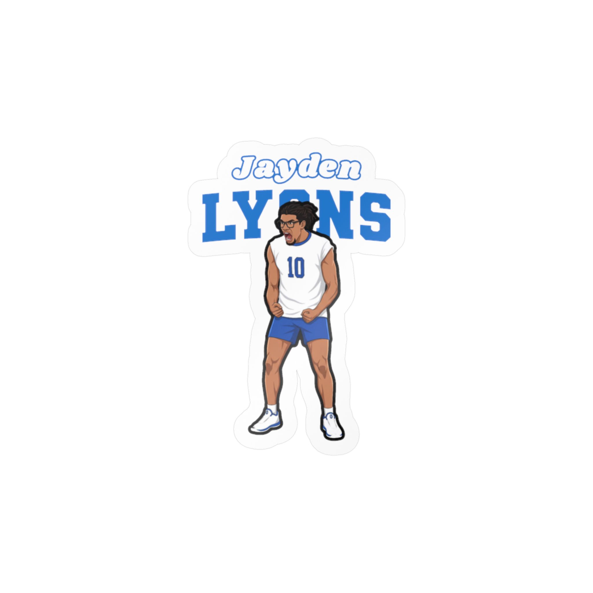 Vinyl Sticker — character_name_arch in Classic
