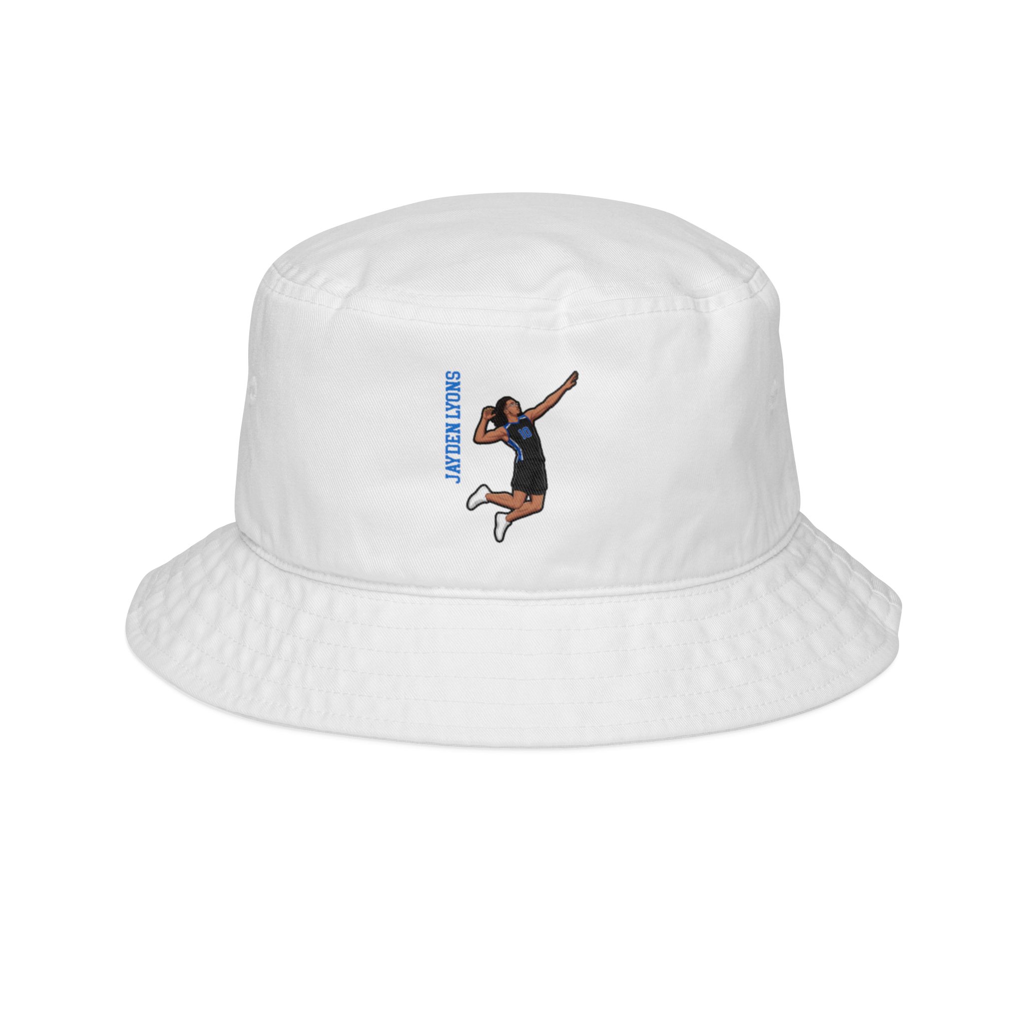 Bucket Hat — character_name_vertical in White