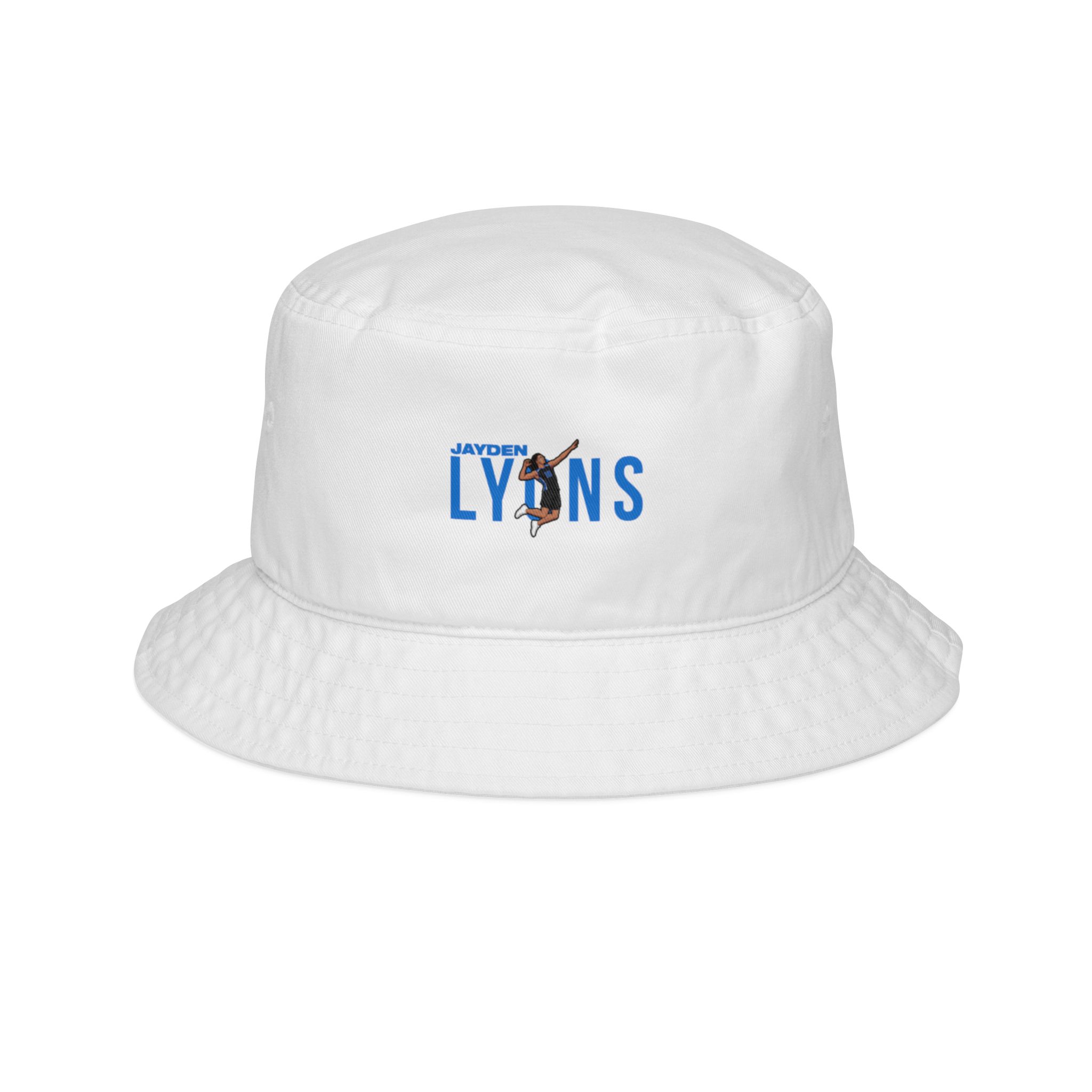 Bucket Hat — character_player_name in White