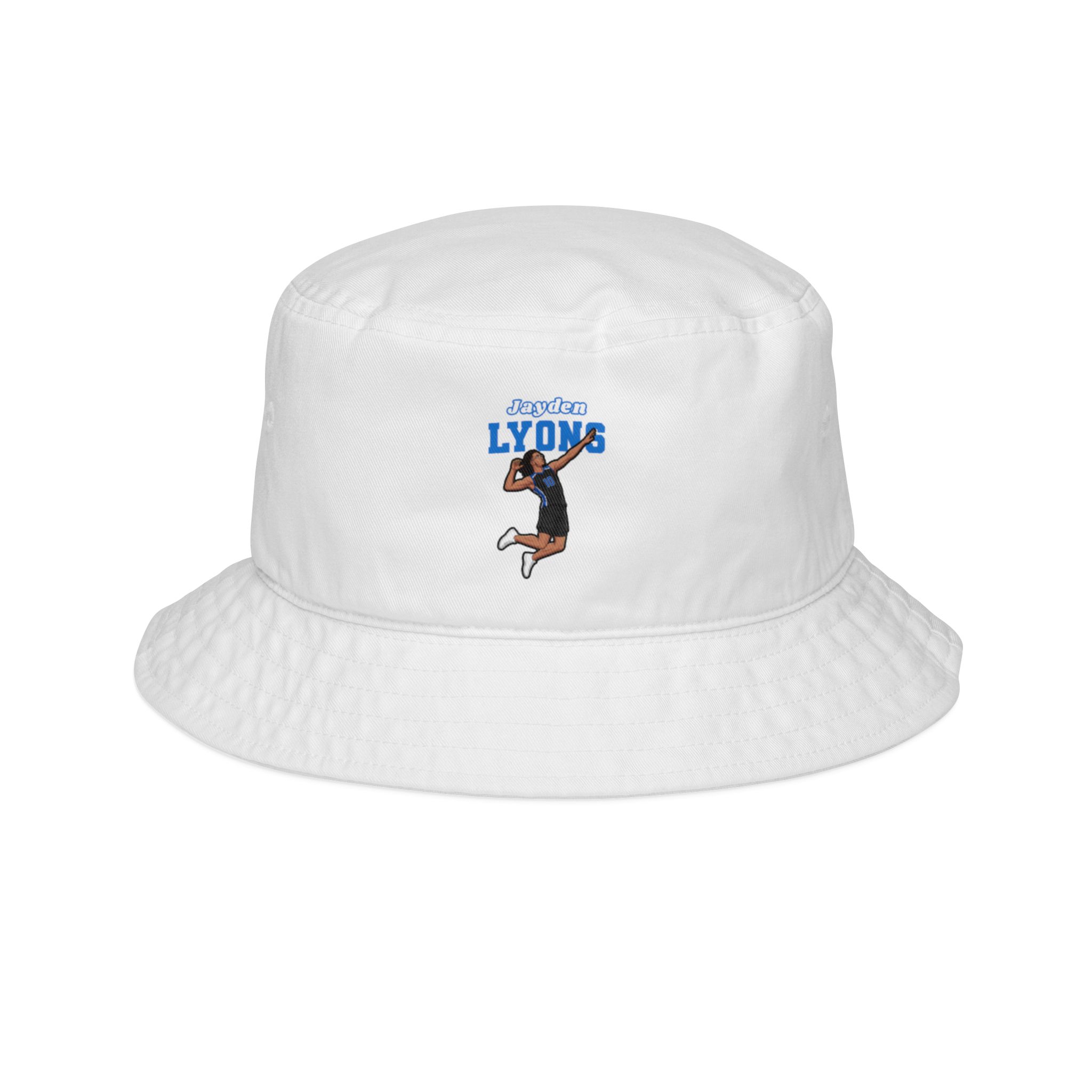 Bucket Hat — character_name_arch in White
