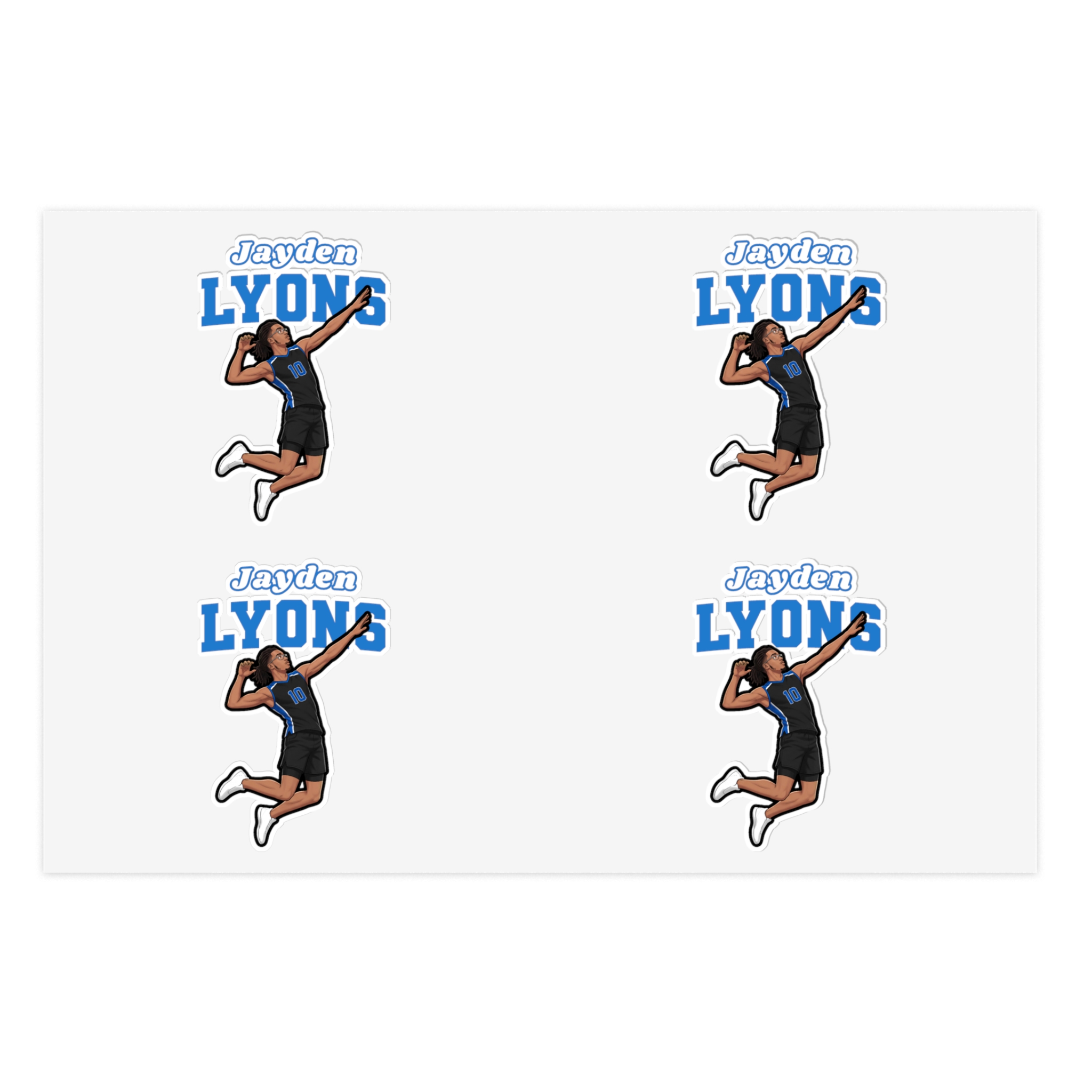 Sticker Sheet — character_name_arch in Classic