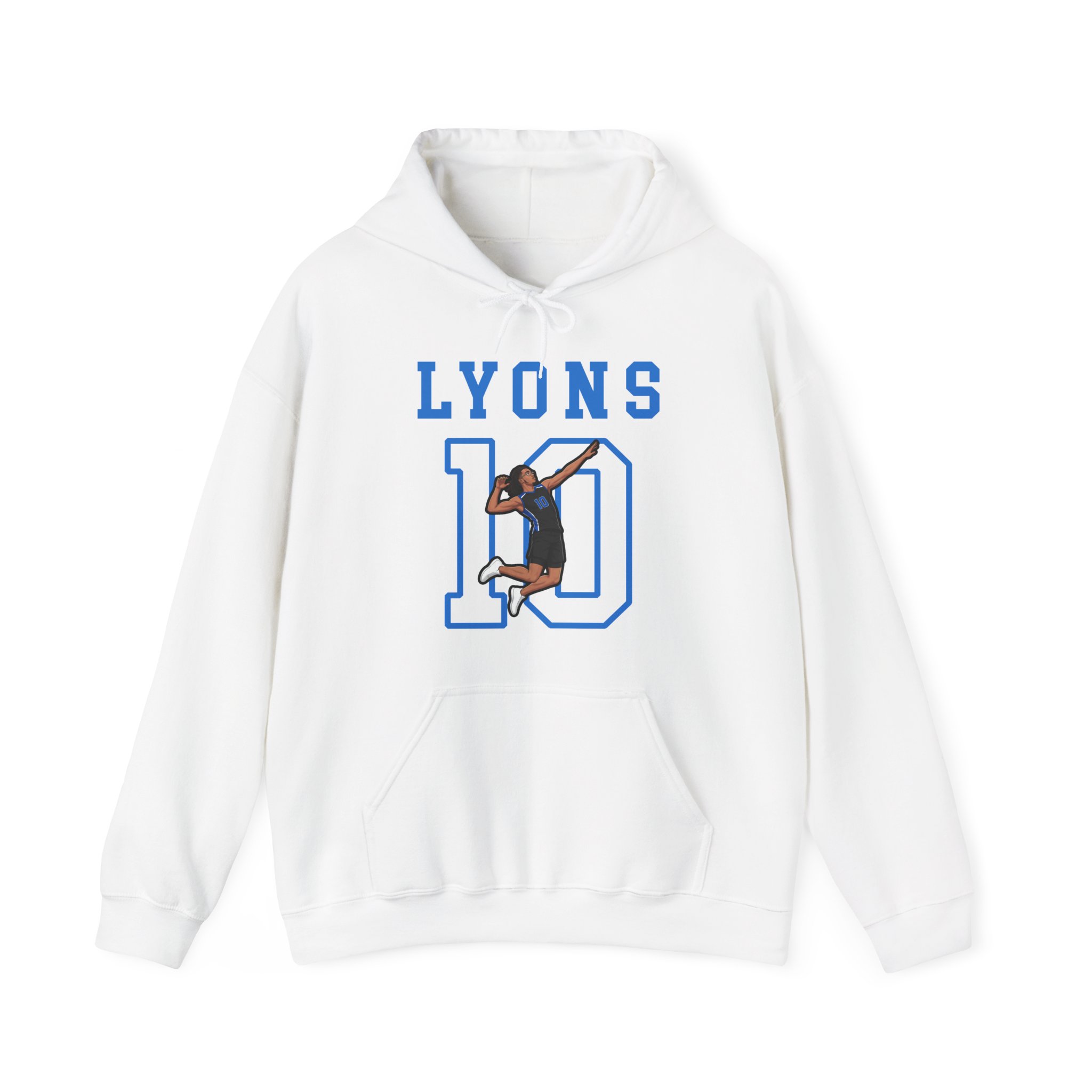 Hoodie — character_shirsey in White