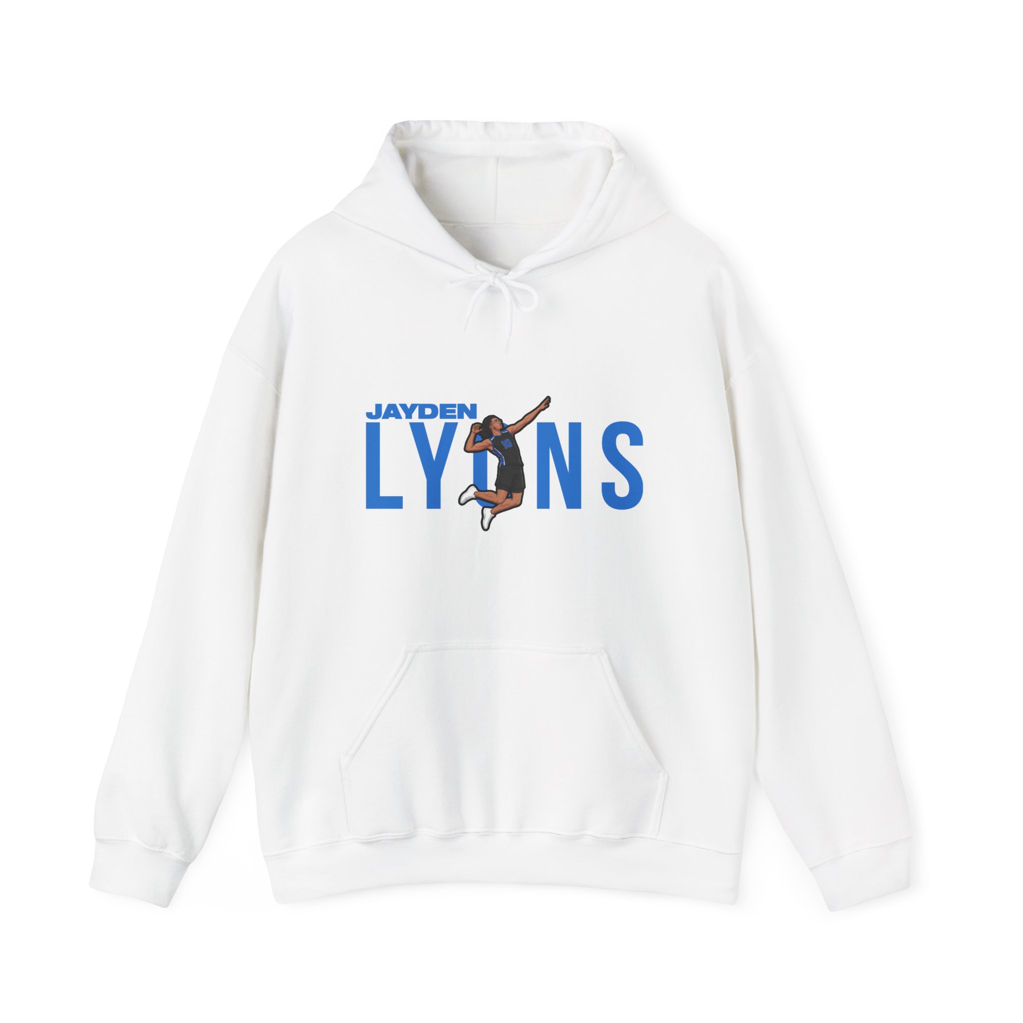 Hoodie — character_player_name in White
