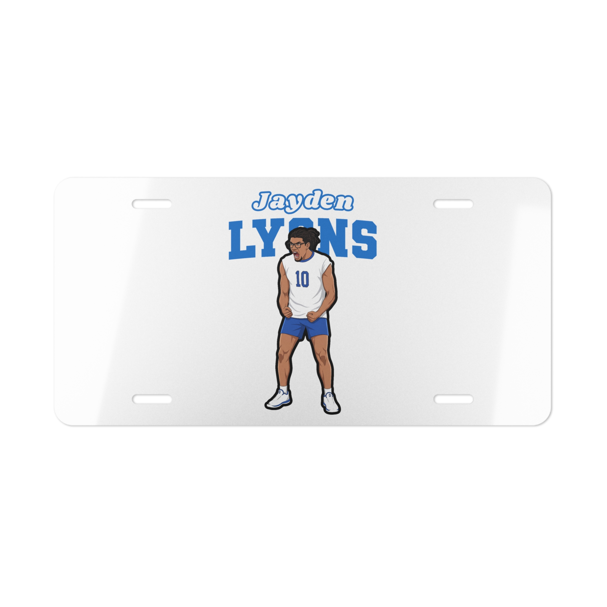 License Plate — character_name_arch in Classic