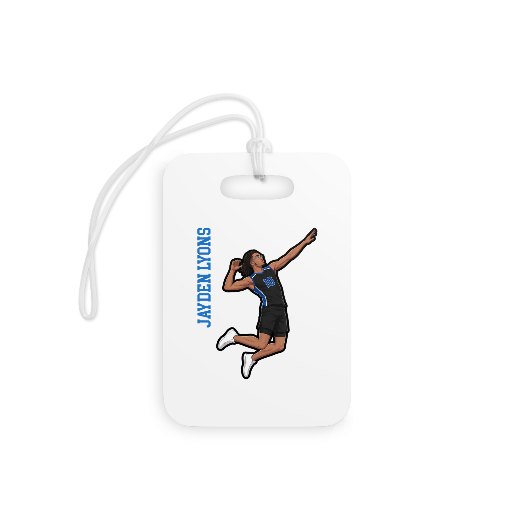 Bag Tag — character_name_vertical in Classic