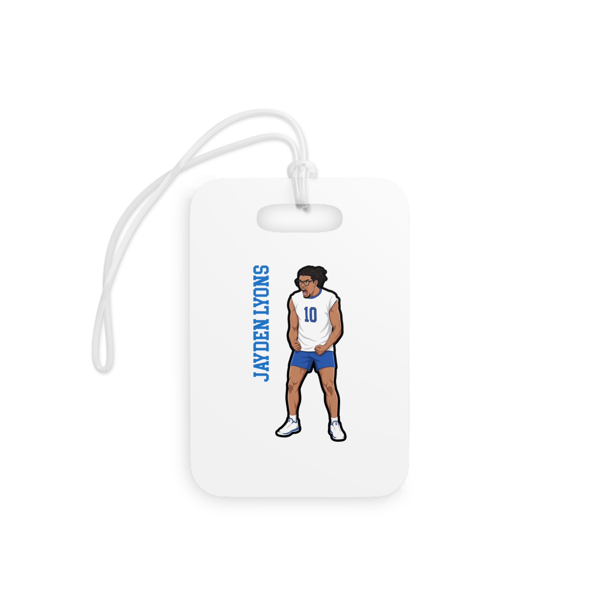Bag Tag — character_name_vertical in Classic