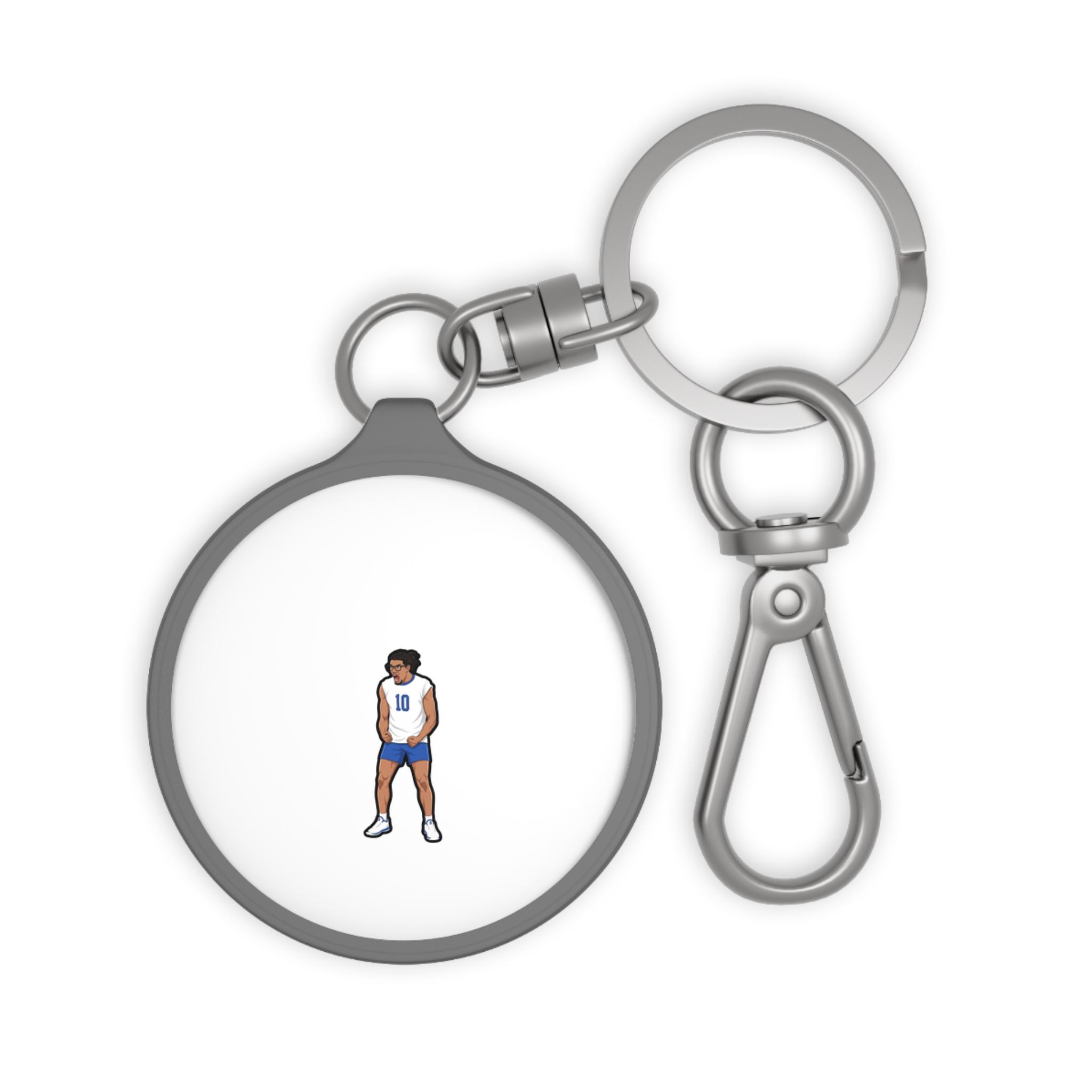 Keychain — character_shirsey in Grey